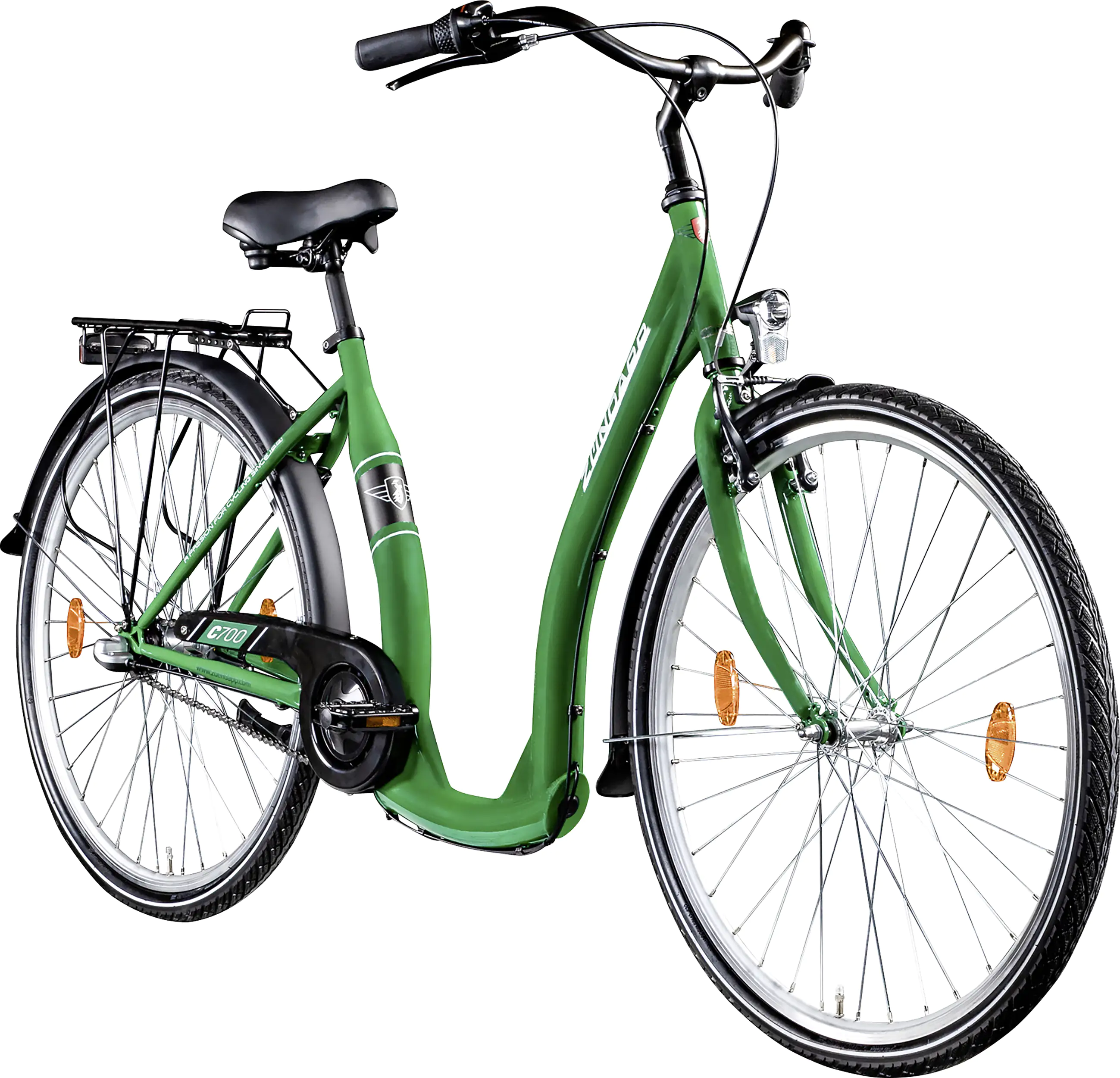 Zündapp Cityrad C700 28 Zoll 3-Gang RH 46cm grün