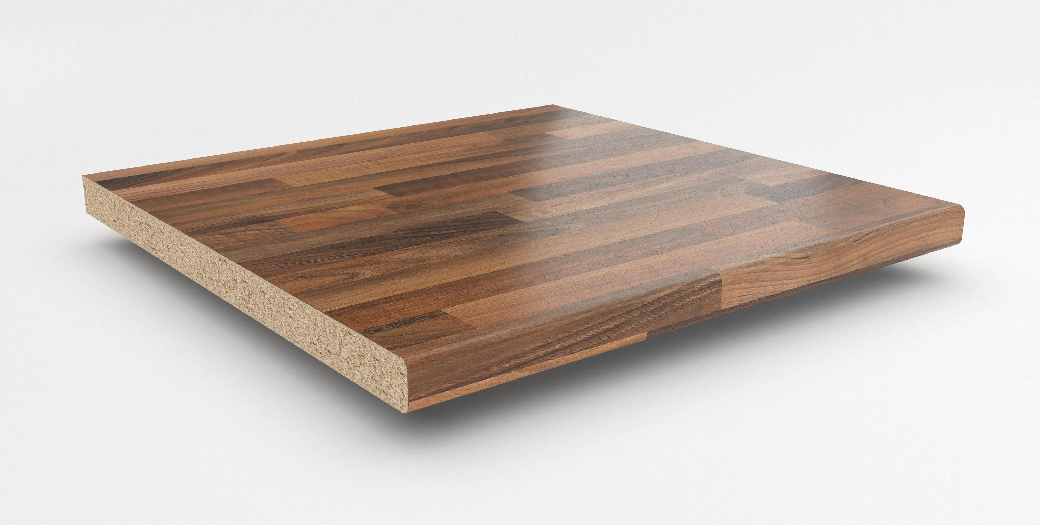 GetaElements Arbeitsplatte 410 x 60 cm, 39 mm Butcherblock Nussbaum