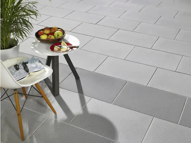 Kann Terrassenplatte Casavera 60 x 40 x 3,6 cm grau geschliffen Kann Terrassenplatte Casavera 60 x 40 x 3,6 cm grau geschliffen