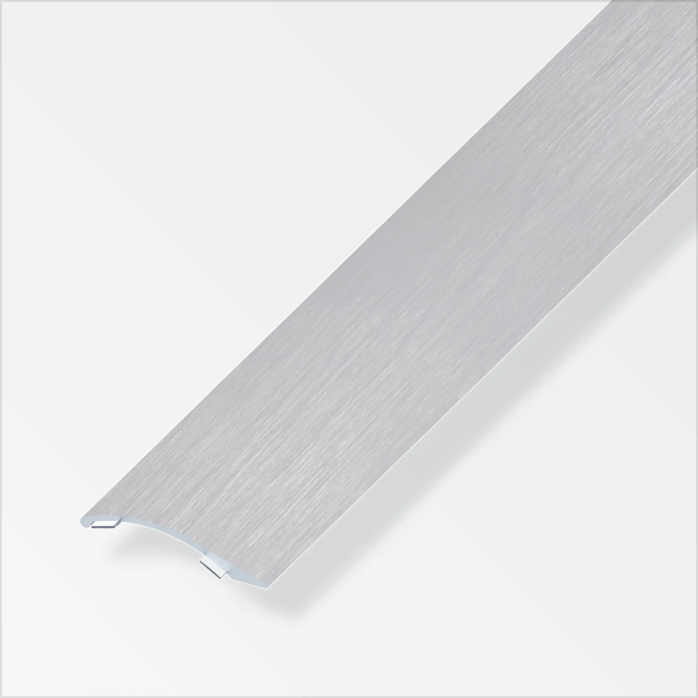 alfer Ausgleichsprofil 1 m, 38.5 x 7.5 mm Alu eloxiert gebürstet grau