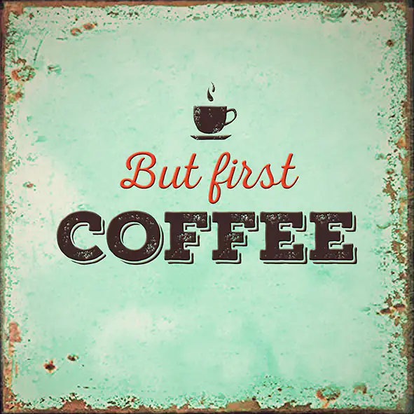 4014995611710 Braun & Company Servietten First Coffee 25 x 25 cm - 20er Pack