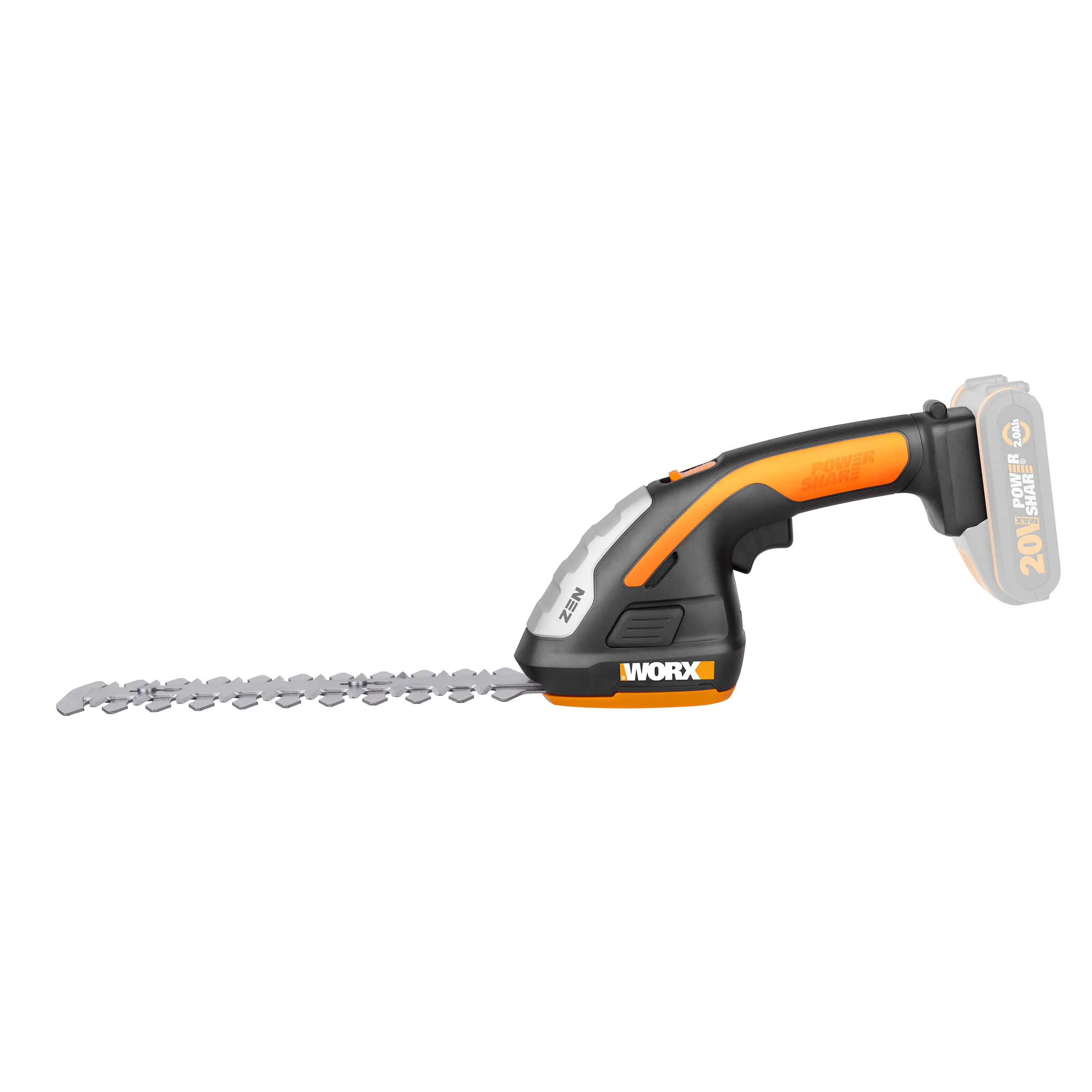 WORX Akku Gras und Strauchschere WG801E.9 20 V