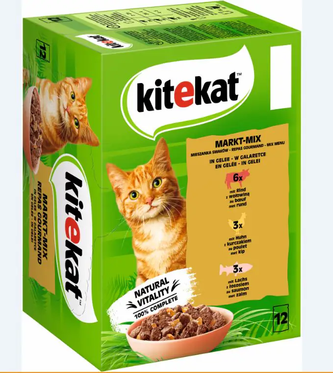 Kitekat Markt-Mix in Gelee Multipack 12x85 g