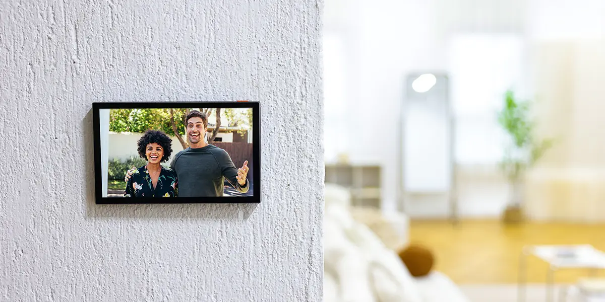 Ezviz Türspion mit Monitor & Videogegensprechanlage für 2 Wohneinheiten HP 7