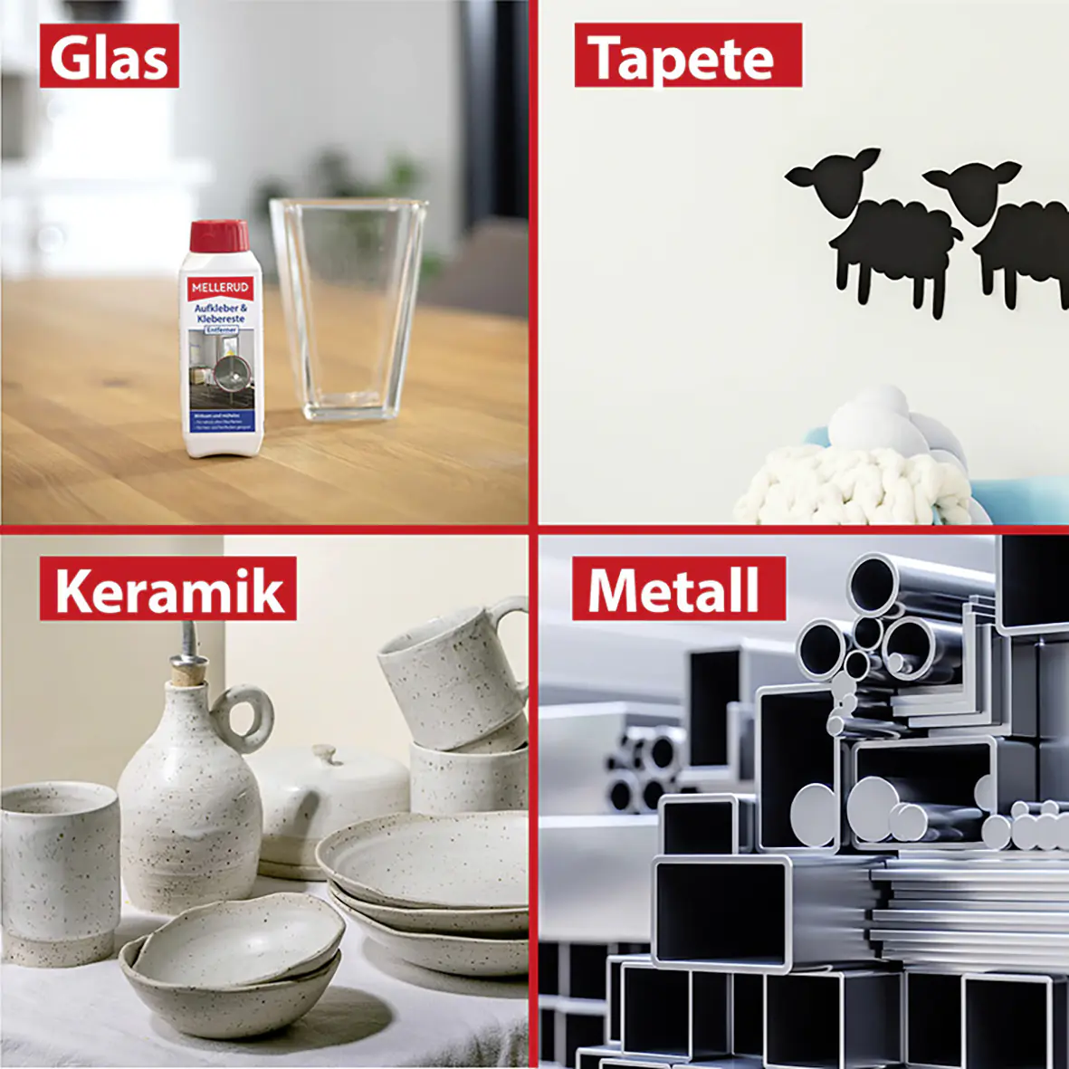 Mellerud Aufkleber & Klebereste Entferner 0,25 L