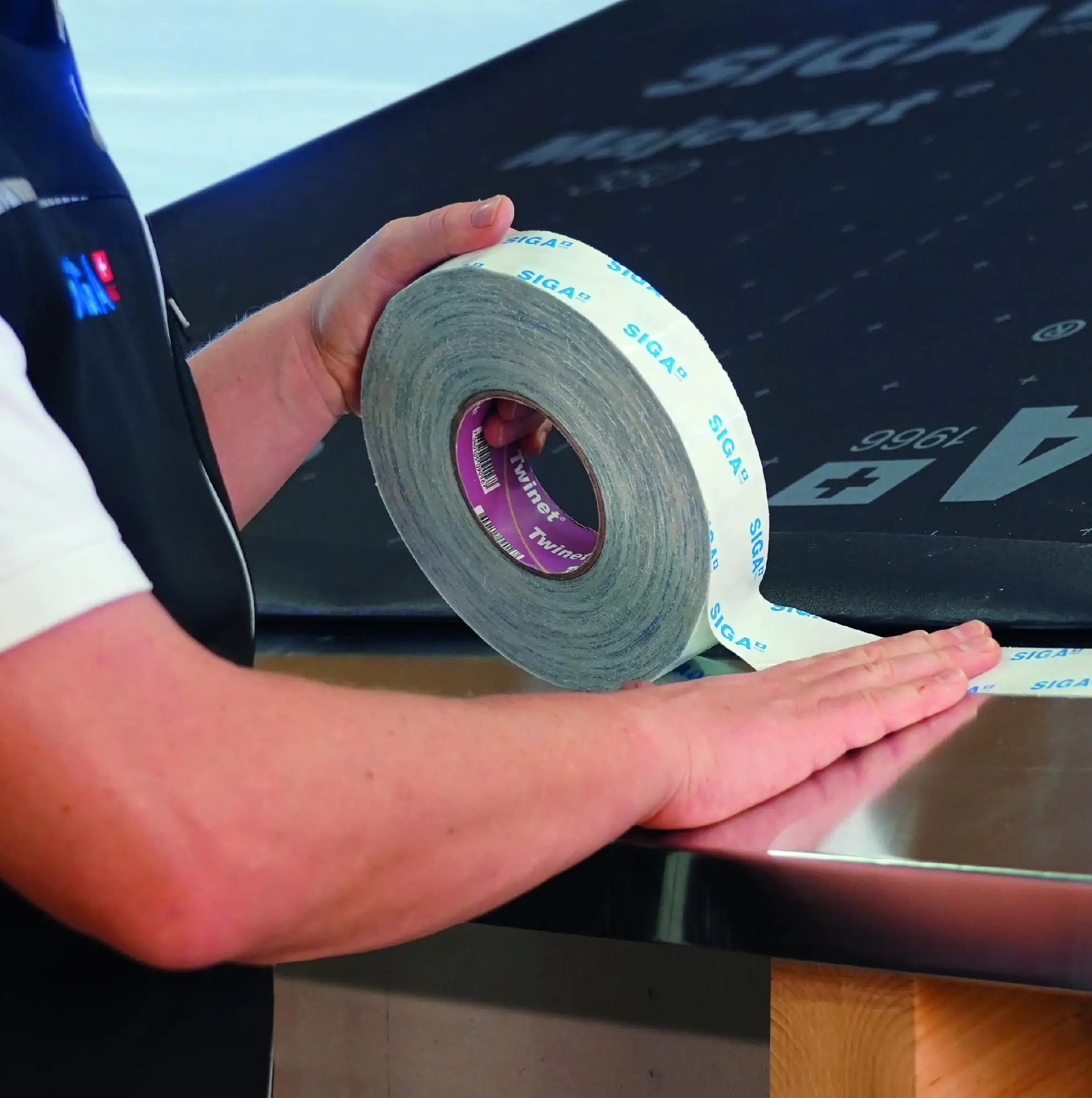 Siga Montageband Twinet doppelseitig 50 m x 4 cm transparent