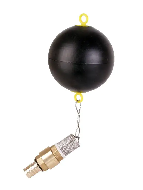 T.I.P. Ballschwimmer mit Fußventil für Zisternenpumpe