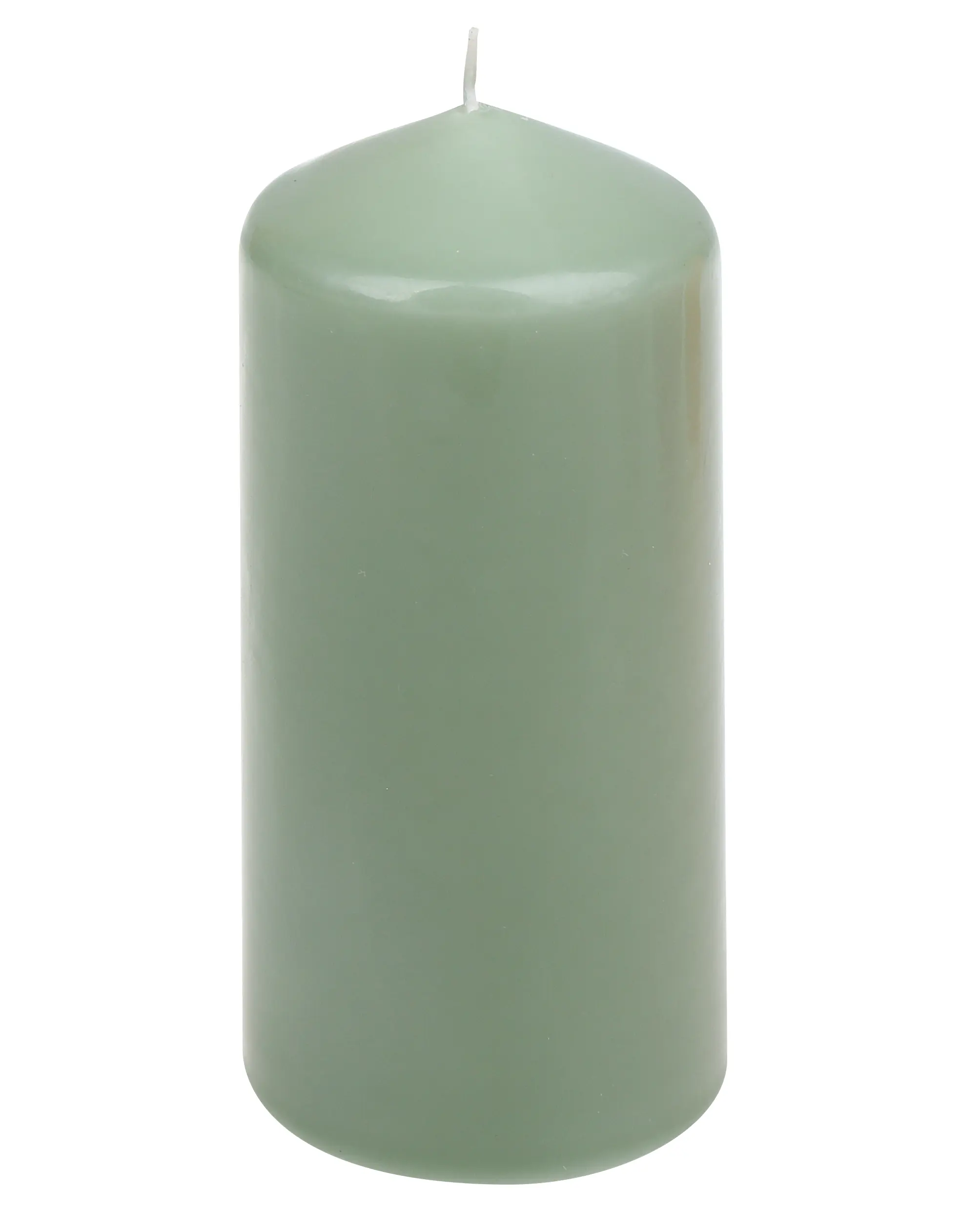 Steinhart Stumpenkerze Ø 5,7 x 13 cm salbei