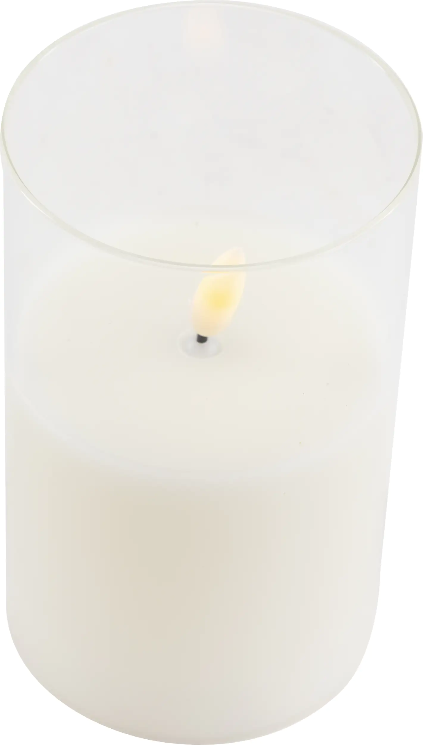 Kaemingk LED Kerze Wachs Indoor 12,5 cm warmweiß