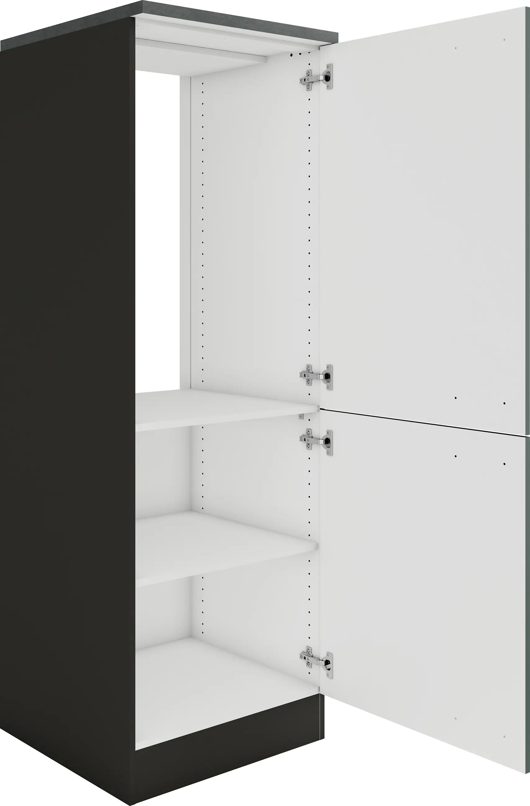 Optifit Midischrank Verona steingrün/anthrazit 405 60 cm
