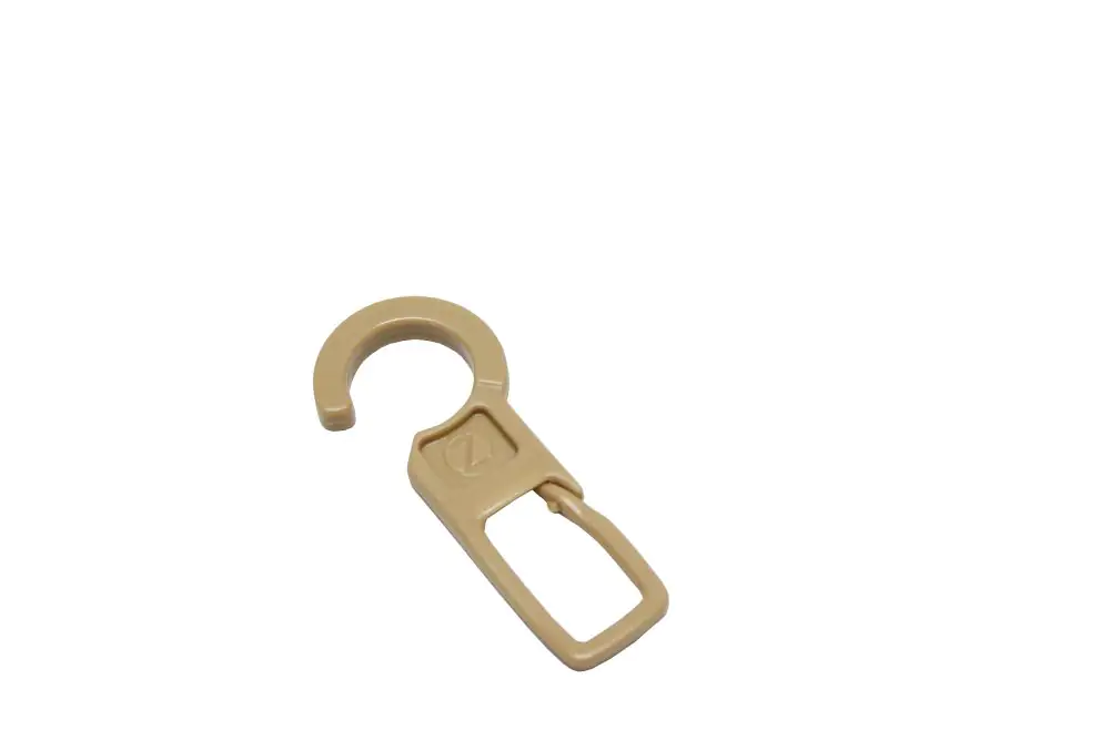 Gardinia Faltenlegehaken Lugano natur, 10-er Pack