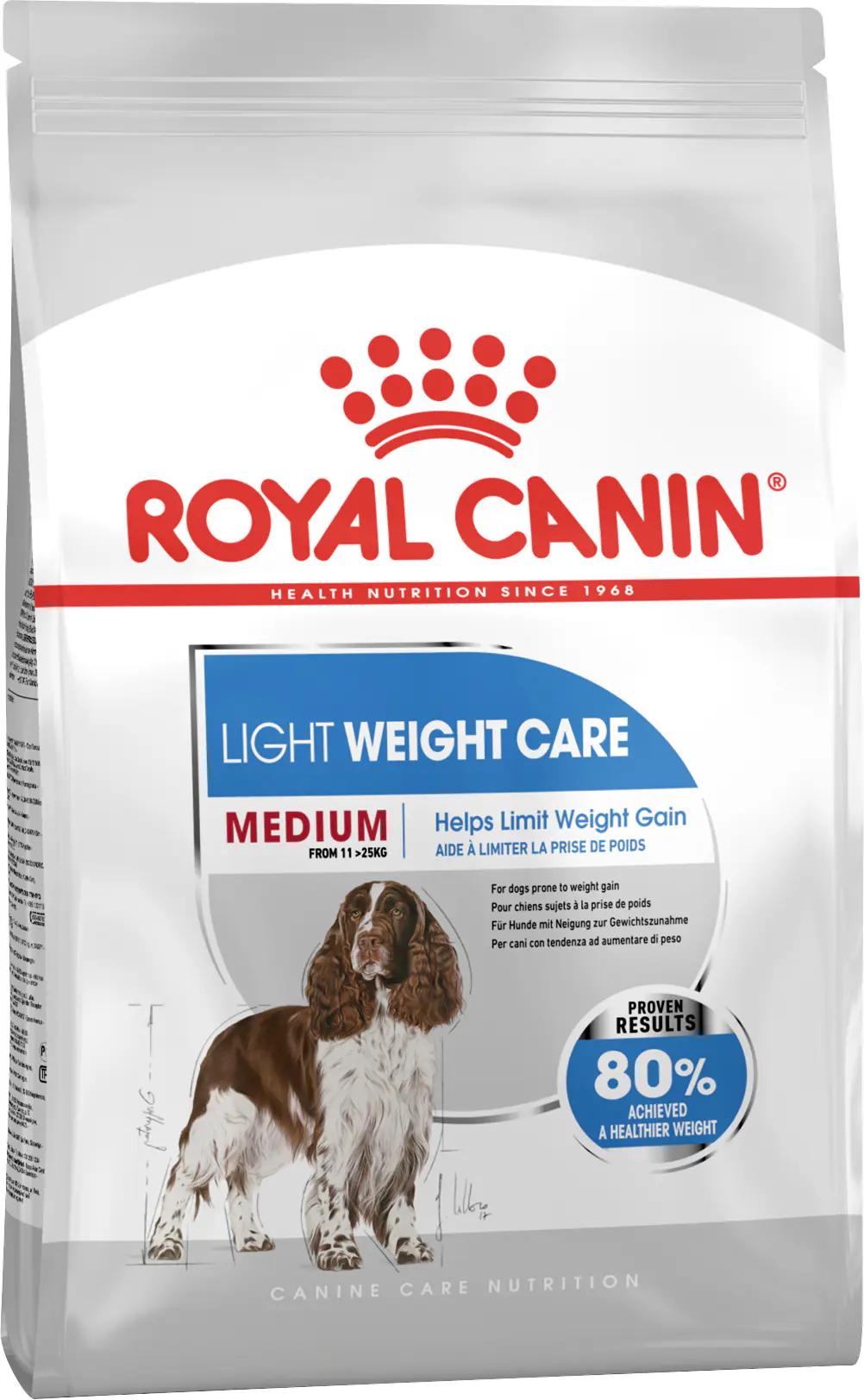 Royal Canin Light Weight Care Medium Trockenfutter für zu Übergewicht neigenden Hunden 12 kg