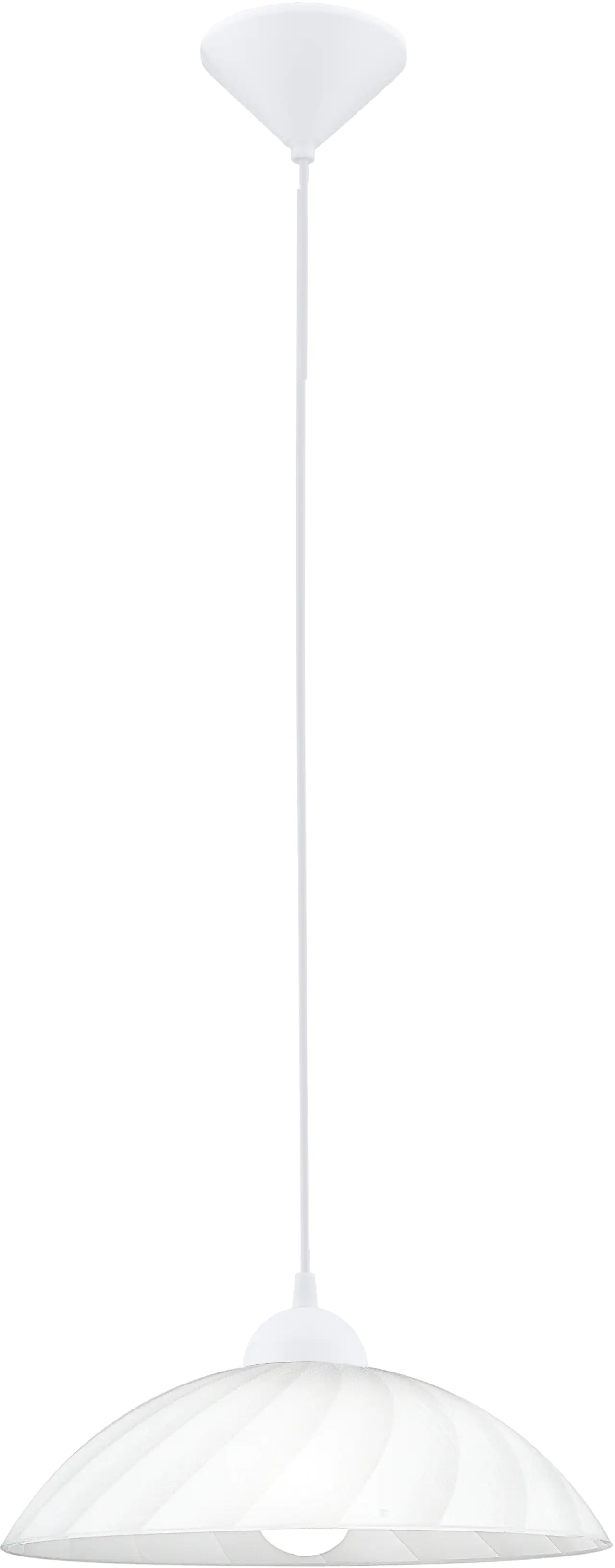 Eglo Pendelleuchte Vetro weiß Ø 35 cm E27, max. 60 W