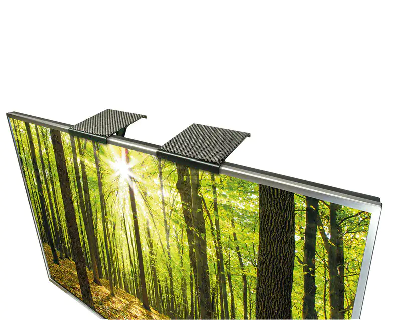 Schwaiger TV Ablageaufsatz schwarz 2x 6 Zoll, belastbar bis 6,5 kg Schwaiger TV Ablageaufsatz schwarz 2x 6 Zoll, belastbar bis 6,5 kg