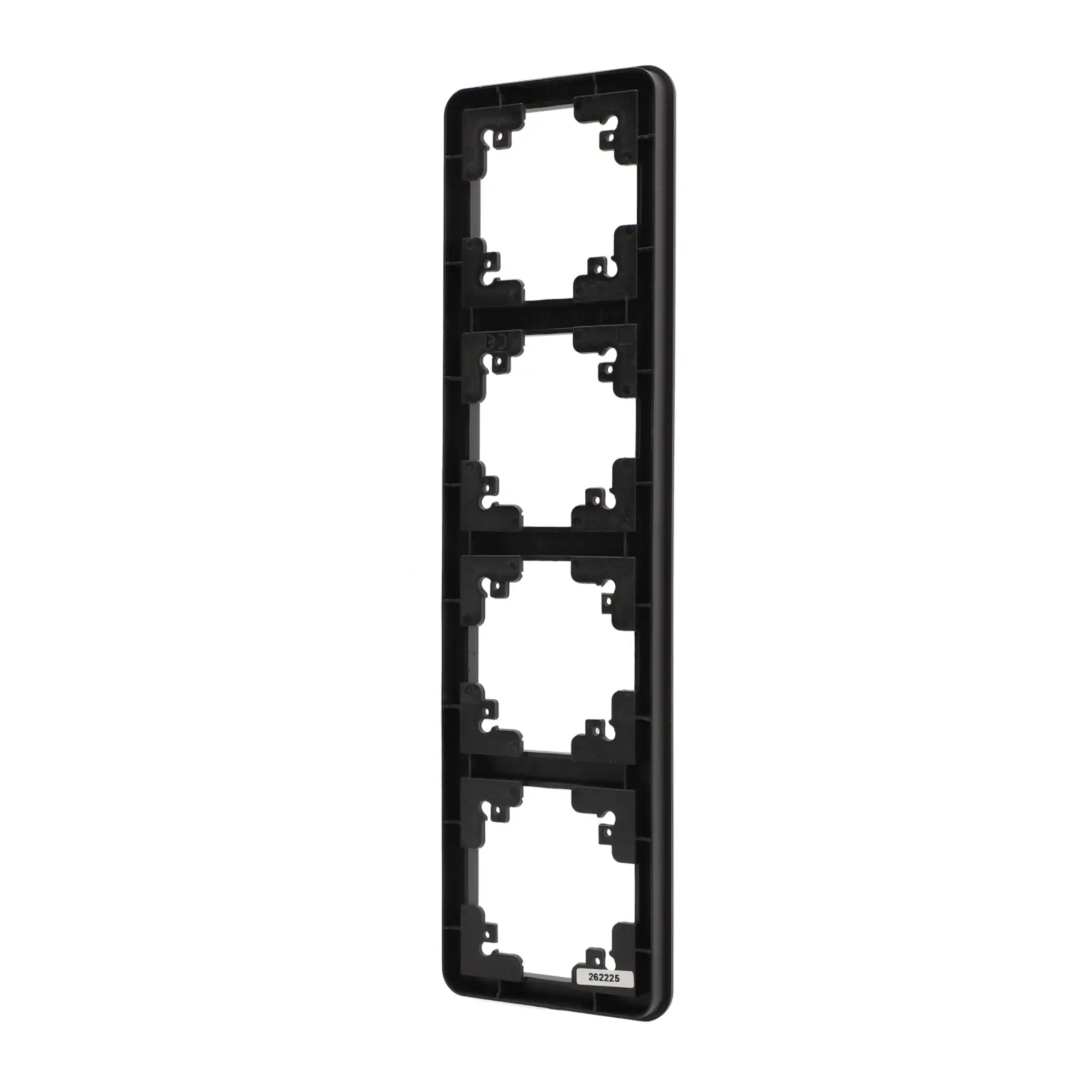Unitec Abdeckrahmen Spa 4-fach schwarz