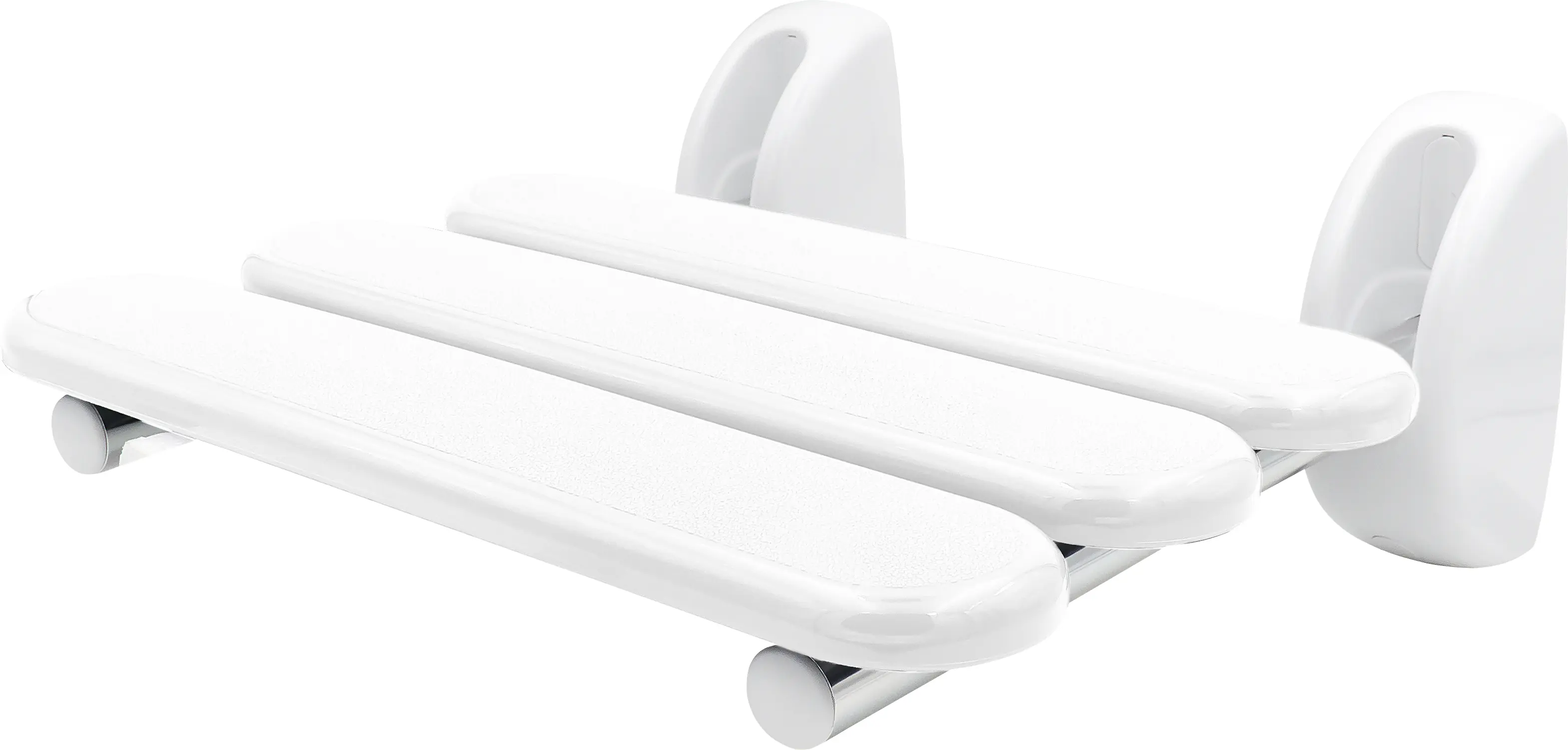 Ridder Dusch-Klappsitz Pro, weiß, PA / Aluminium