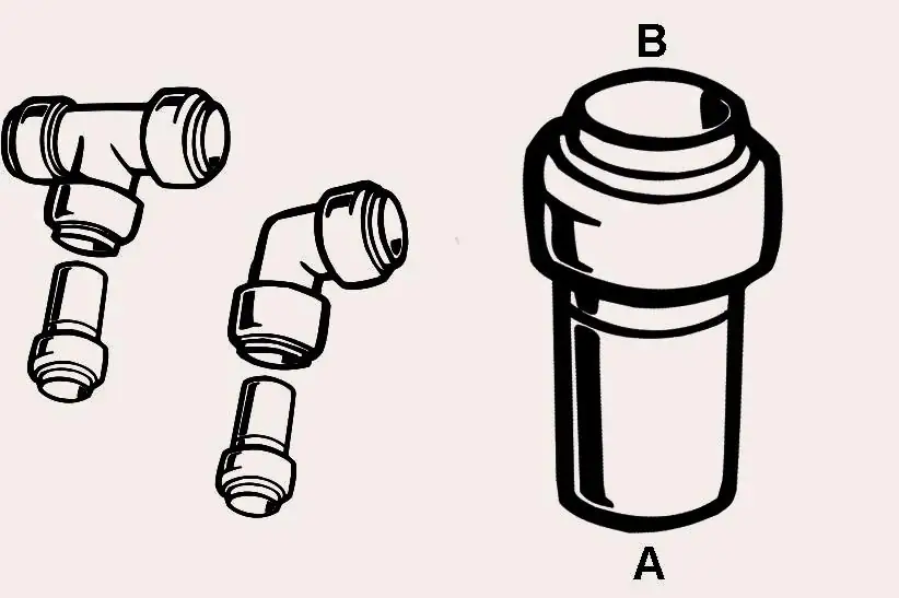 Cornat Steck-Reduzier-Nippel Ø 18 mm / Ø 15 mm