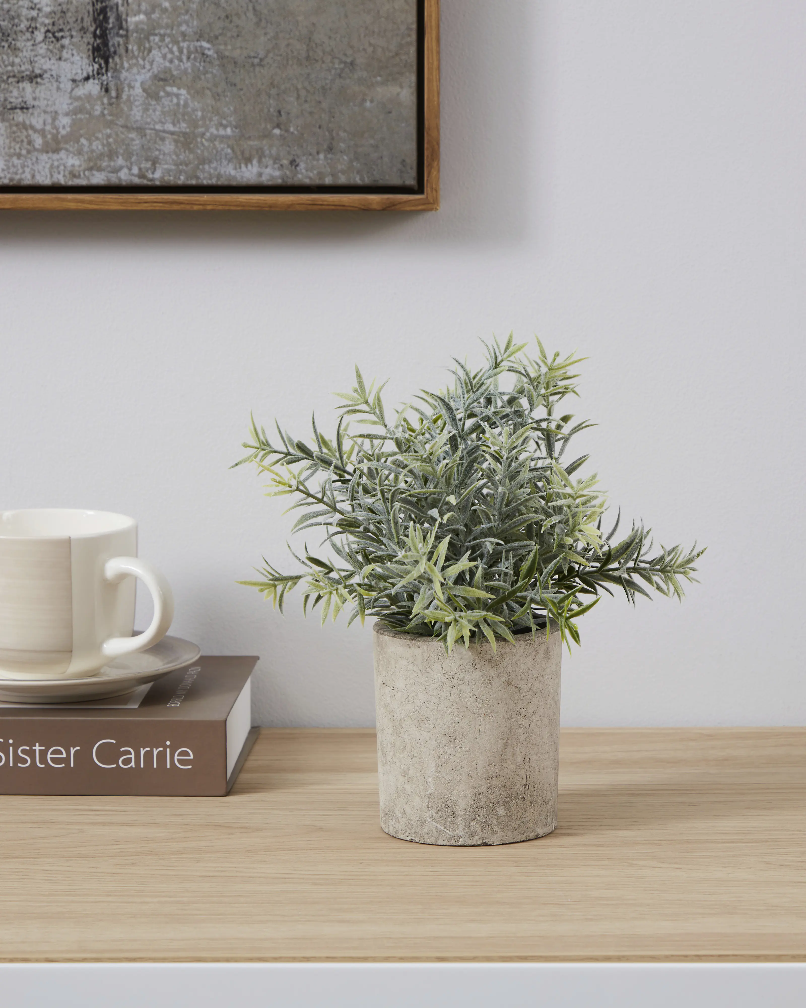 Eglo Kunstpflanze Chitose im Topf grün 24 x 16 cm