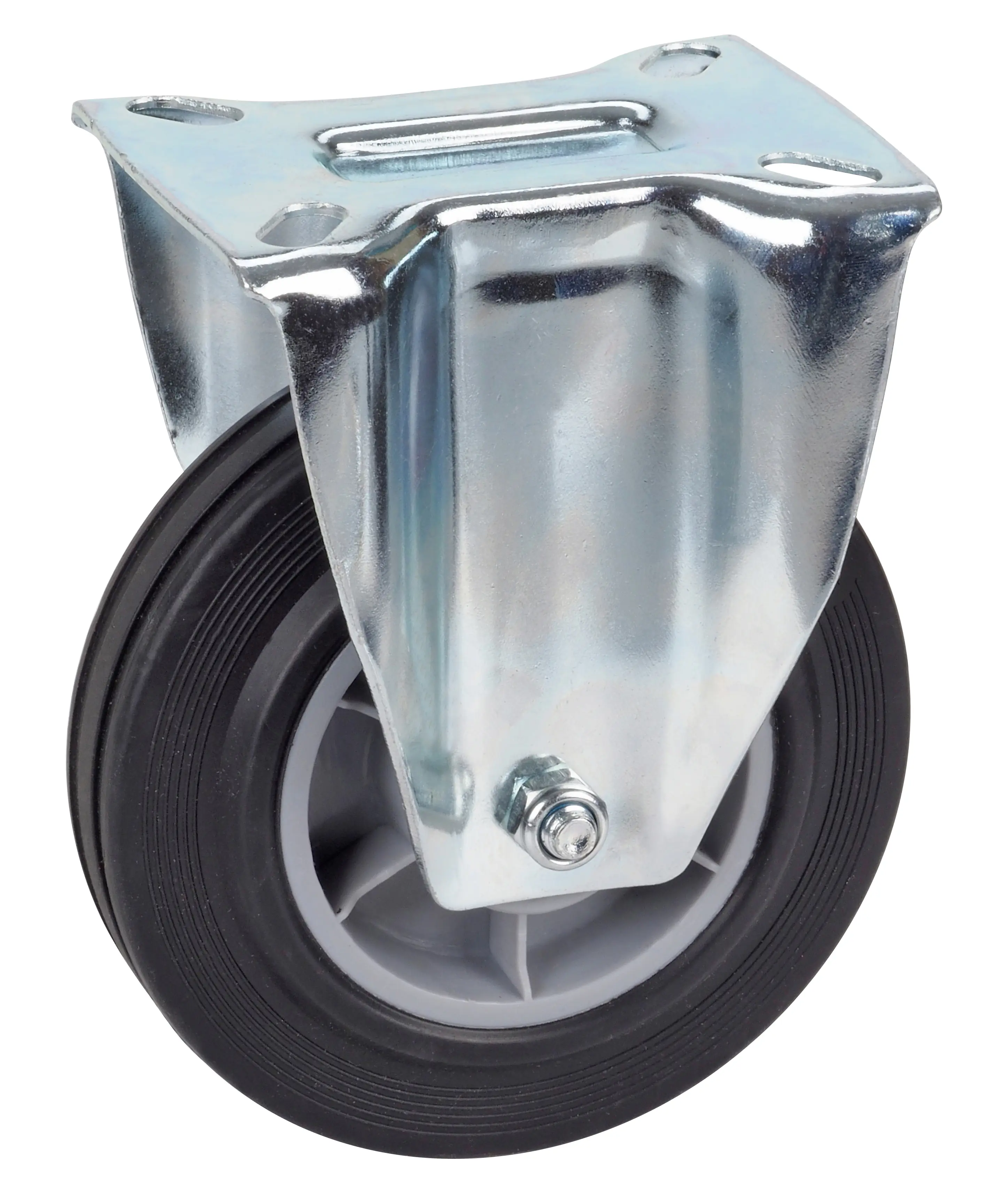 Transportgeräte-Bockrolle 125 x 35,5 mm Tragkr. 100 kg