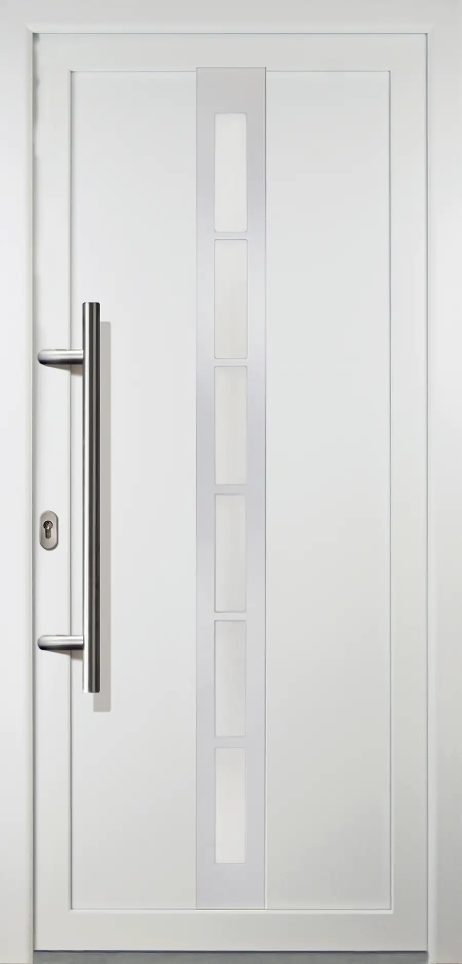 4057209981346 Meeth Haustür Signum PVC Modell 38 108 x 208 cm, DIN links, weiß