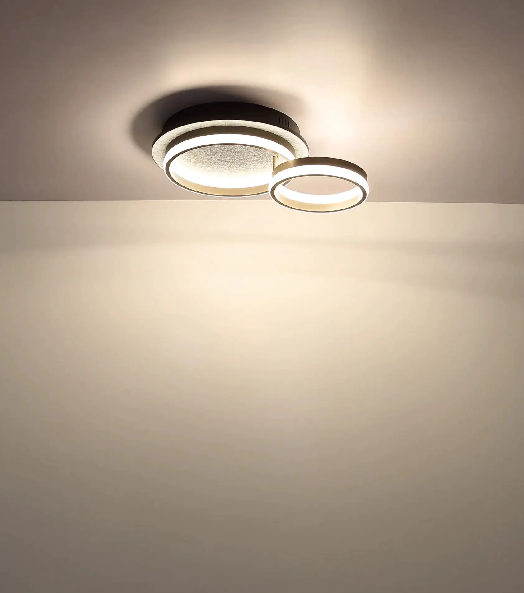 Globo LED-Deckenleuchte DELLA 2 Ringe