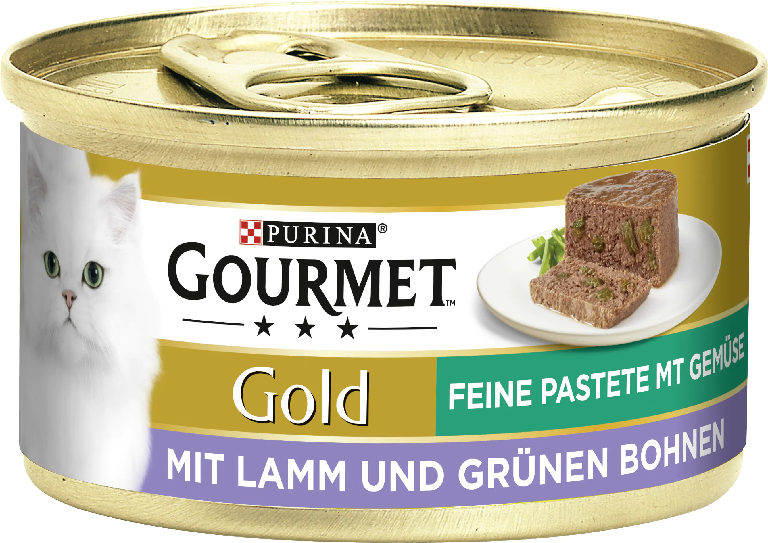 Gourmet Gold Feine Pastete mit Gemüse Lamm und grüne Bohnen 85 g Gourmet Gold Feine Pastete mit Gemüse Lamm und grüne Bohnen 85 g