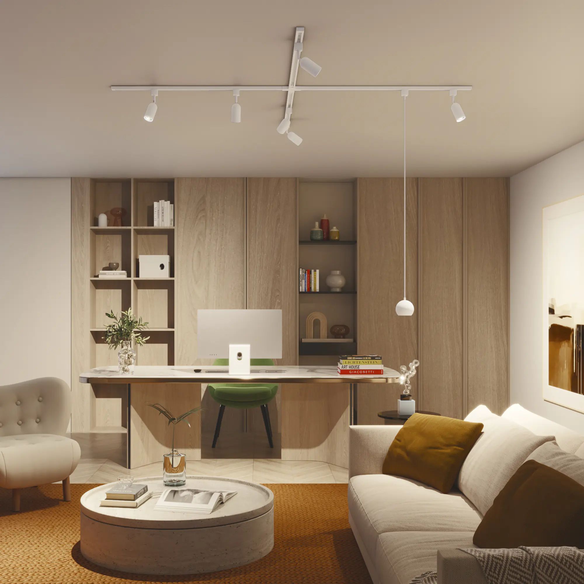 Philips EasyLink Trägerschiene 1 m Erweiterung weiß