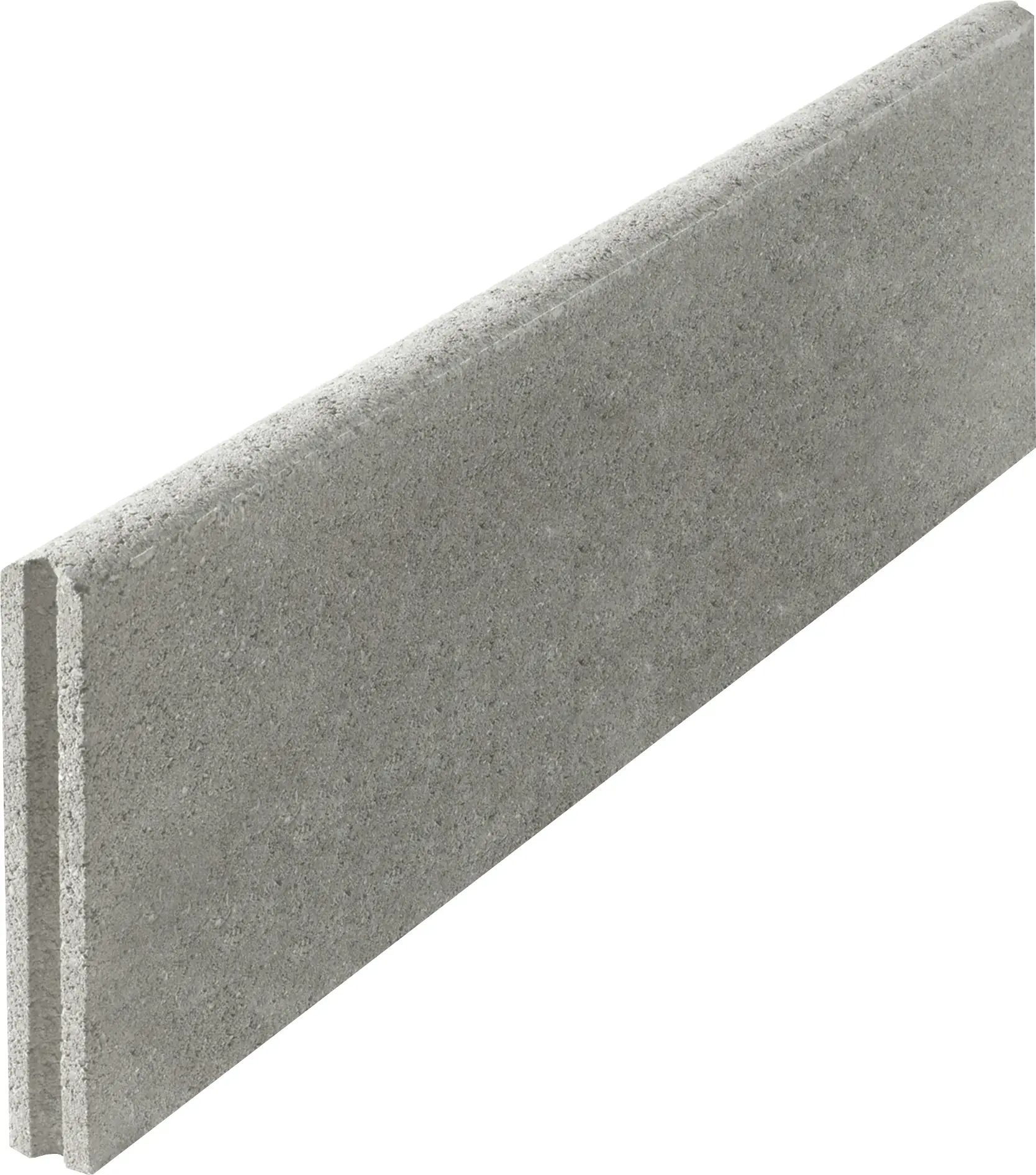 Kann Randstein mit Nut- und Feder 100 x 30 x 5 cm grau