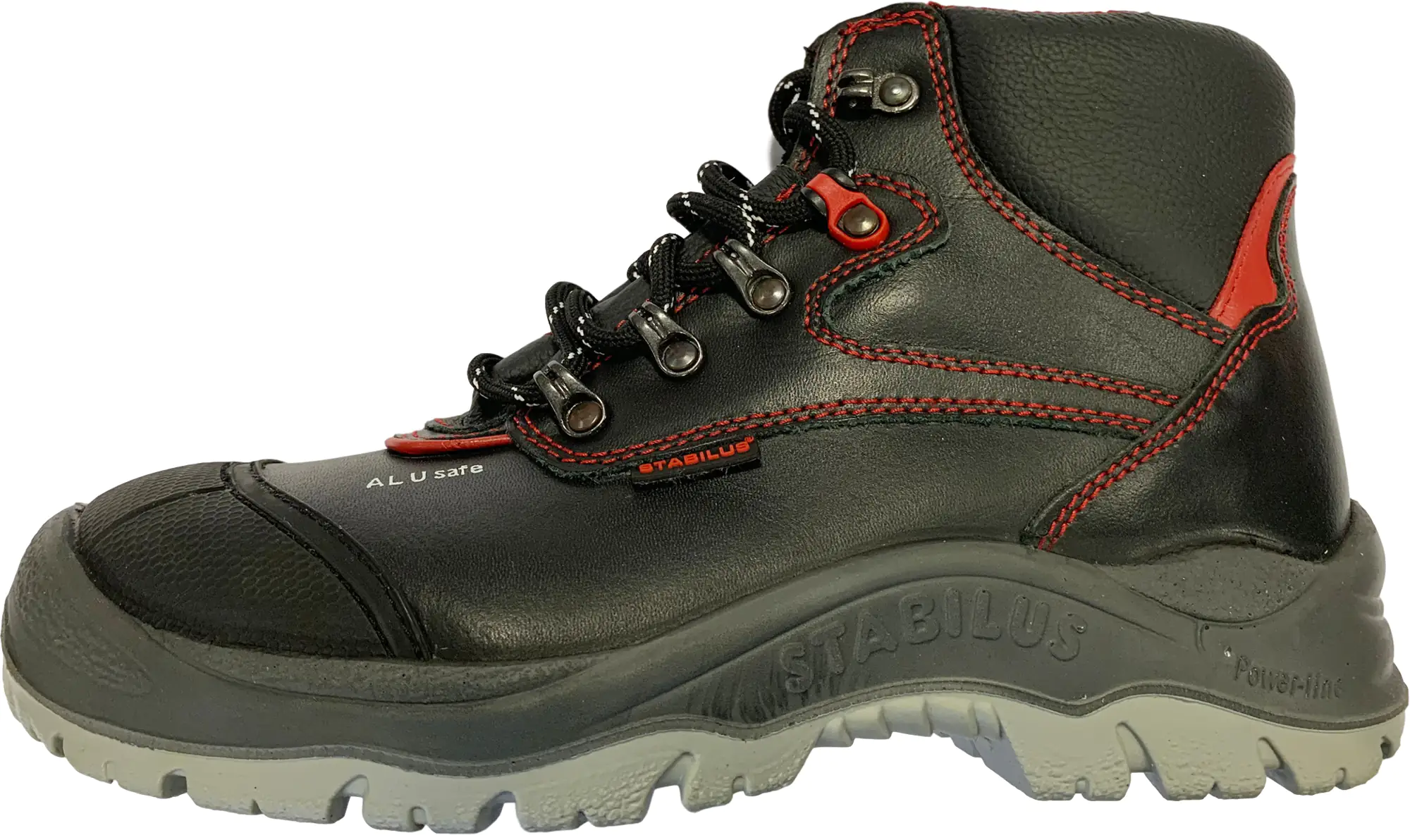 Stabilus Sicherheitsstiefel Louis S3 schwarz-rot