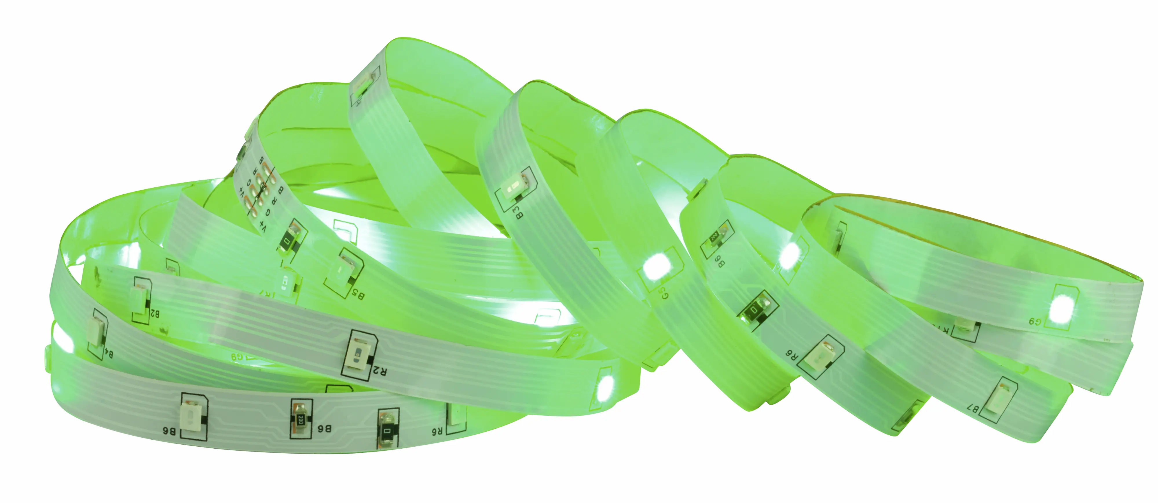 Briloner LED-Streifen RGB mit integriertem Akku 3 m weiß