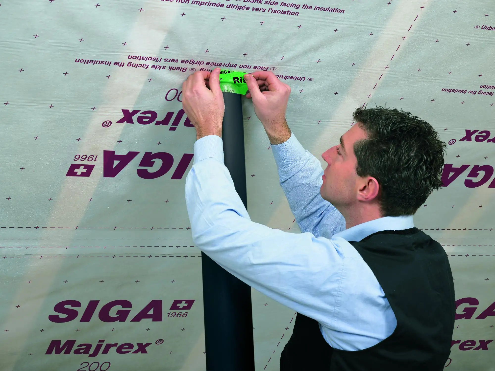 Siga Klebeband Rissan 25 m x 6 cm grün Siga Klebeband Rissan 25 m x 6 cm grün