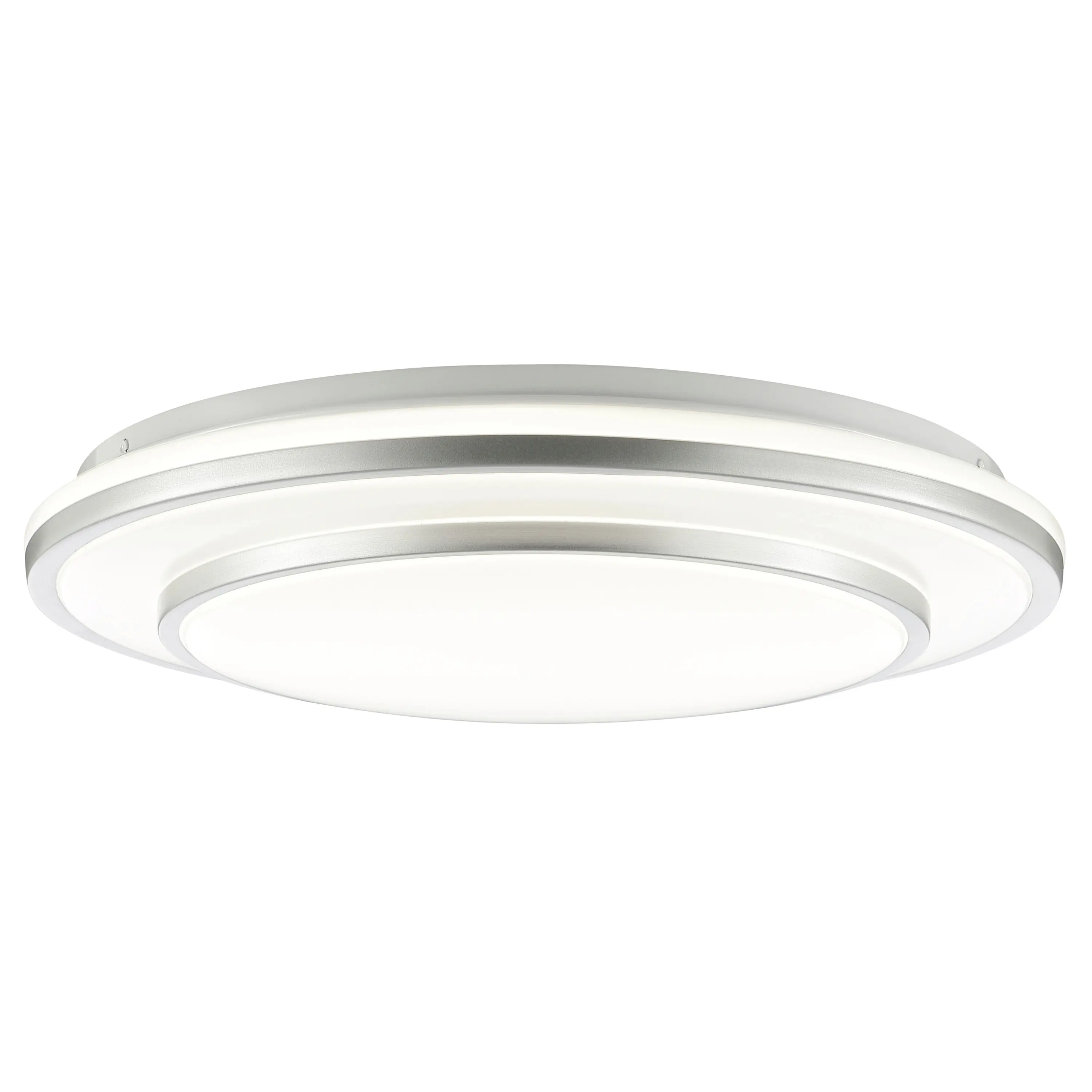 Brilliant LED Deckenleuchte Luciano Ø 39 x 7,8 cm warmweiß-kaltweiß weiß