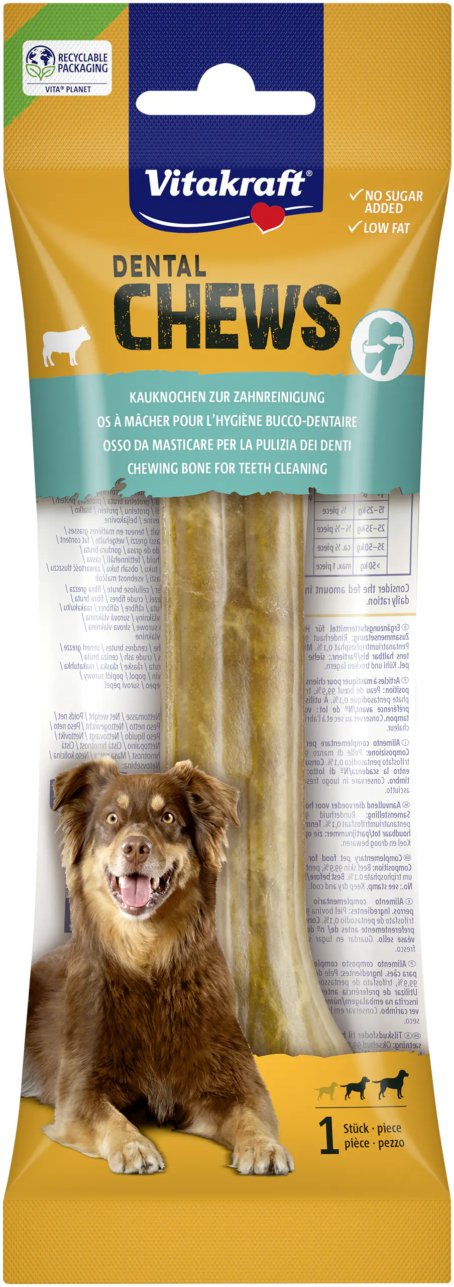 Vitakraft Hundeleckerli Kauknochen 95 g Rind