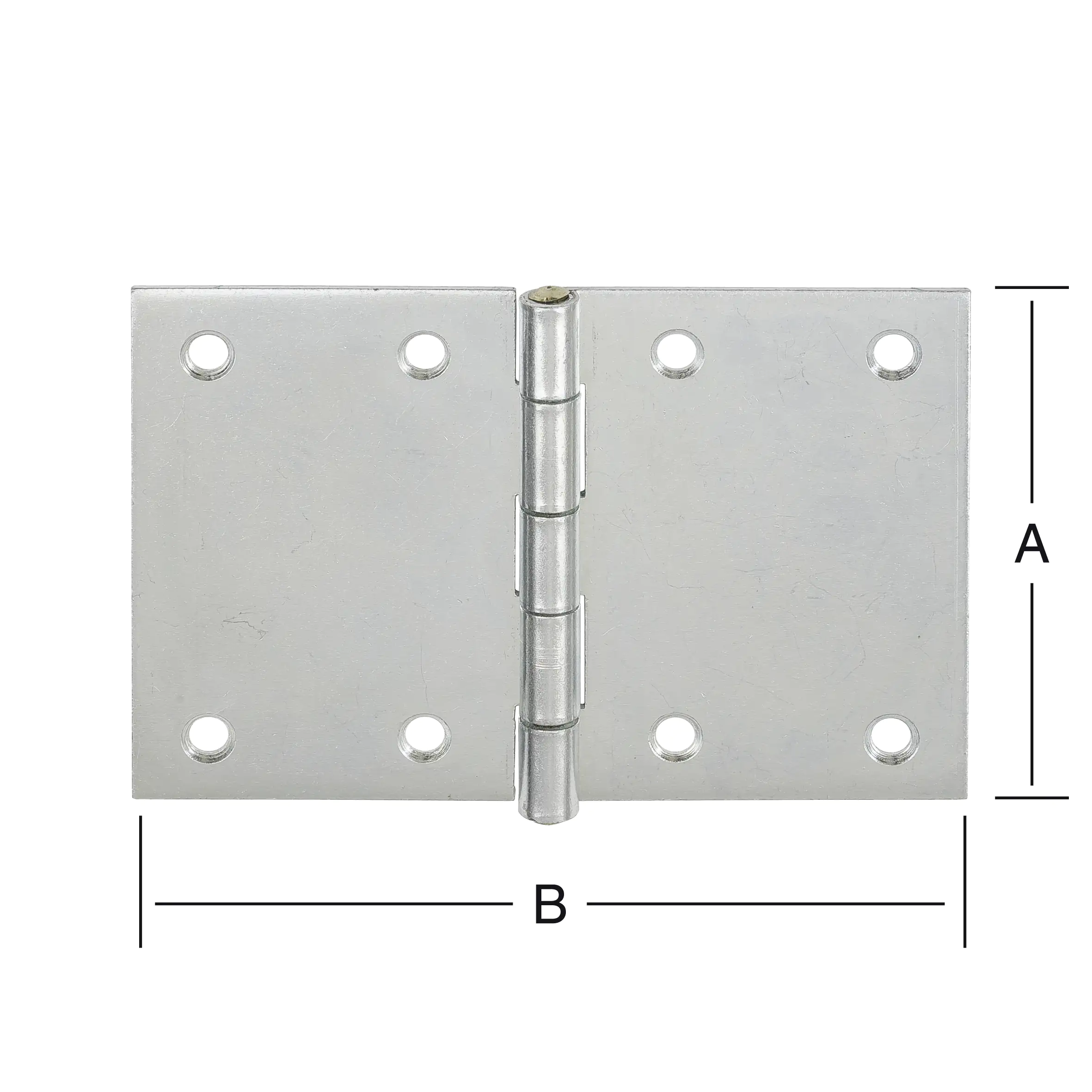 Vormann Breite Scharniere verzinkt 50 x 75 mm