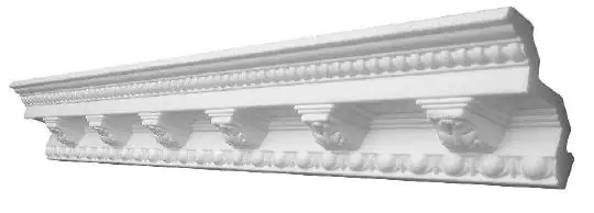 4007155160111 Decosa Stuckleiste Gloria, 2 m x 100 mm x 100 mm