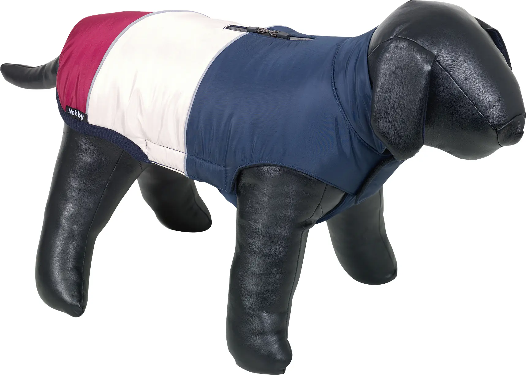 Nobby Hundemantel Renk Rückenlänge 20 cm navy-rot