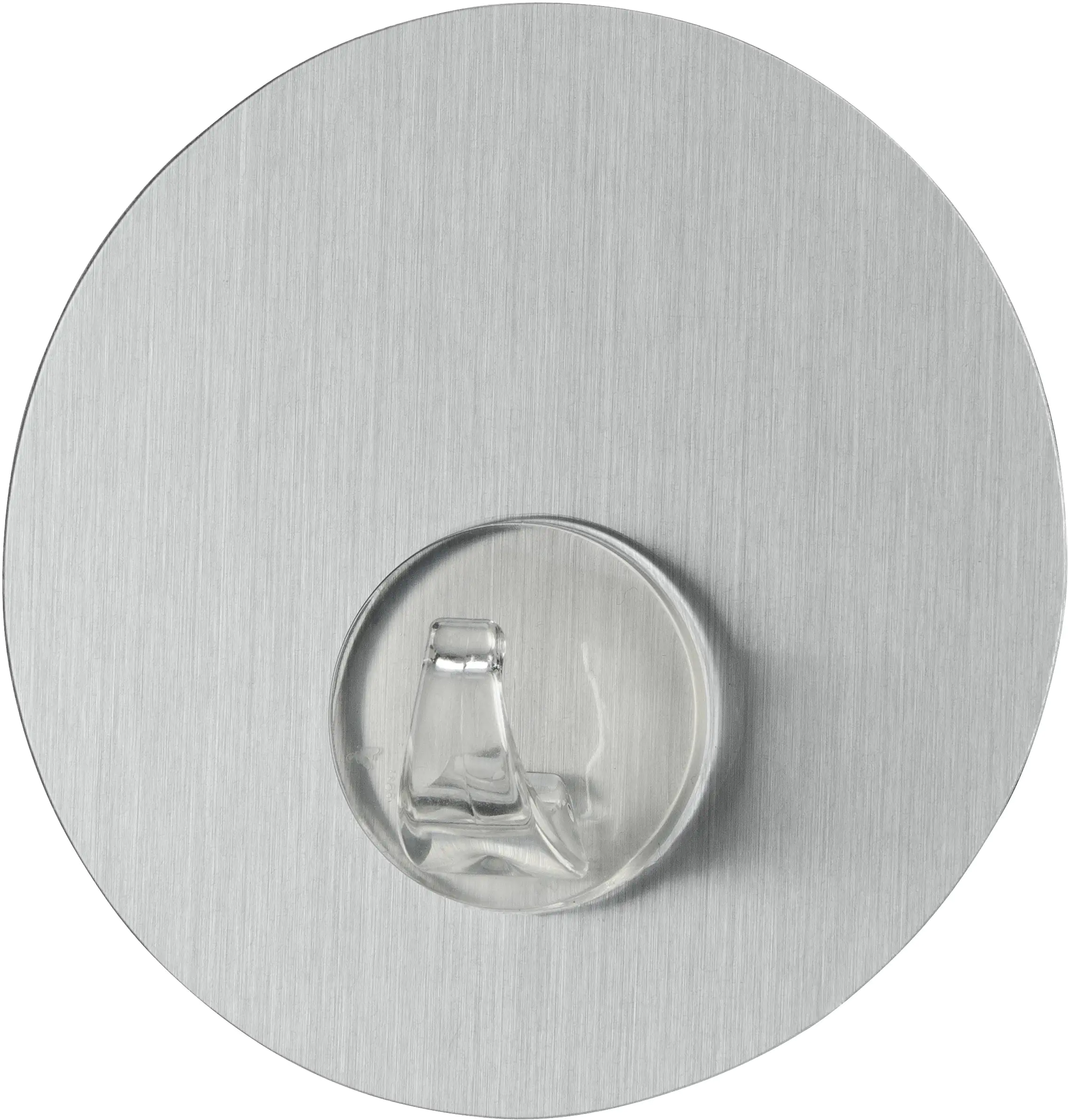 Wenko Static-Loc Wandhaken Uno Kunststoff, silber