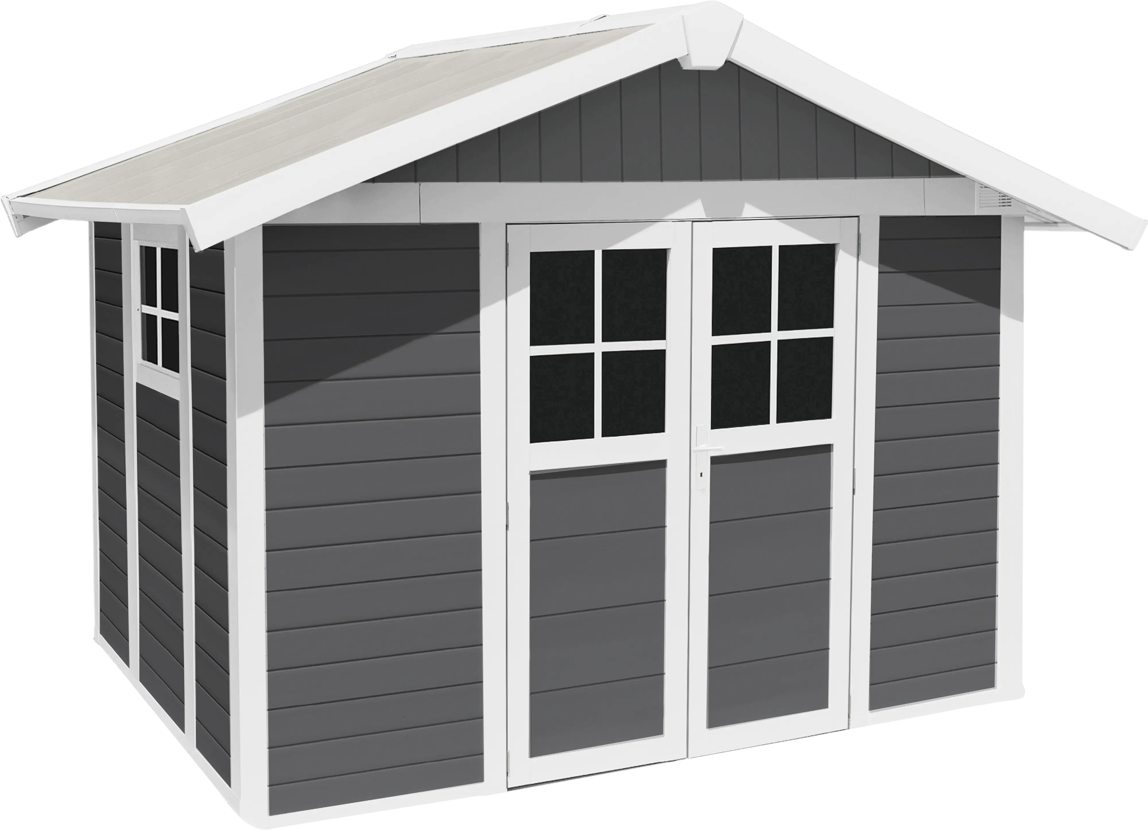 Grosfillex Gartenhaus Deco H 7,5 370 x 298 cm (inkl. Dachüberstand) Grosfillex Gartenhaus Deco H 7,5 370 x 298 cm (inkl. Dachüberstand)