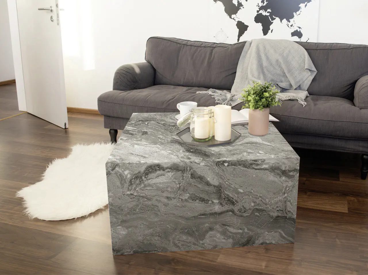 d-c-fix Selbstklebefolie Steine Paladina greige 67,5 cm x 2 m