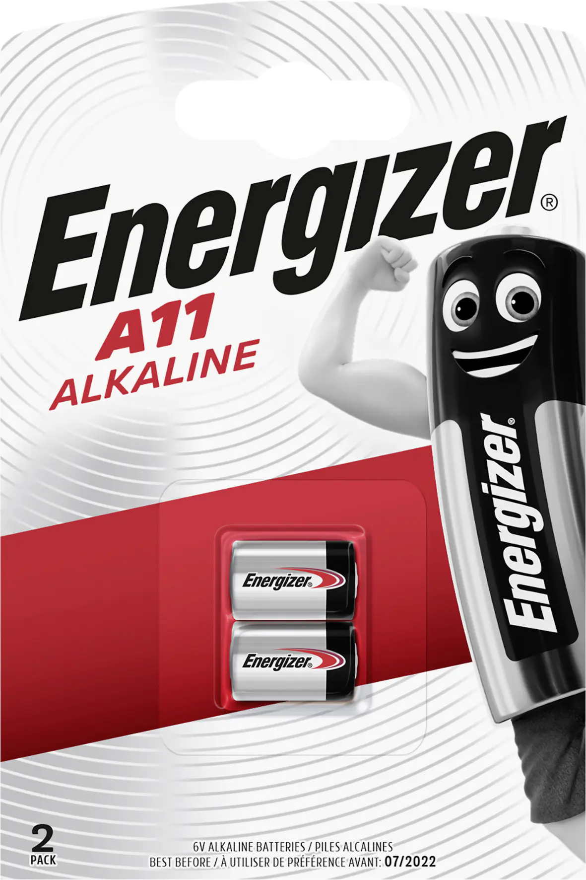 Energizer Alkaline Fotobatterie E11A E11A / L1016 6 V 2er Pack