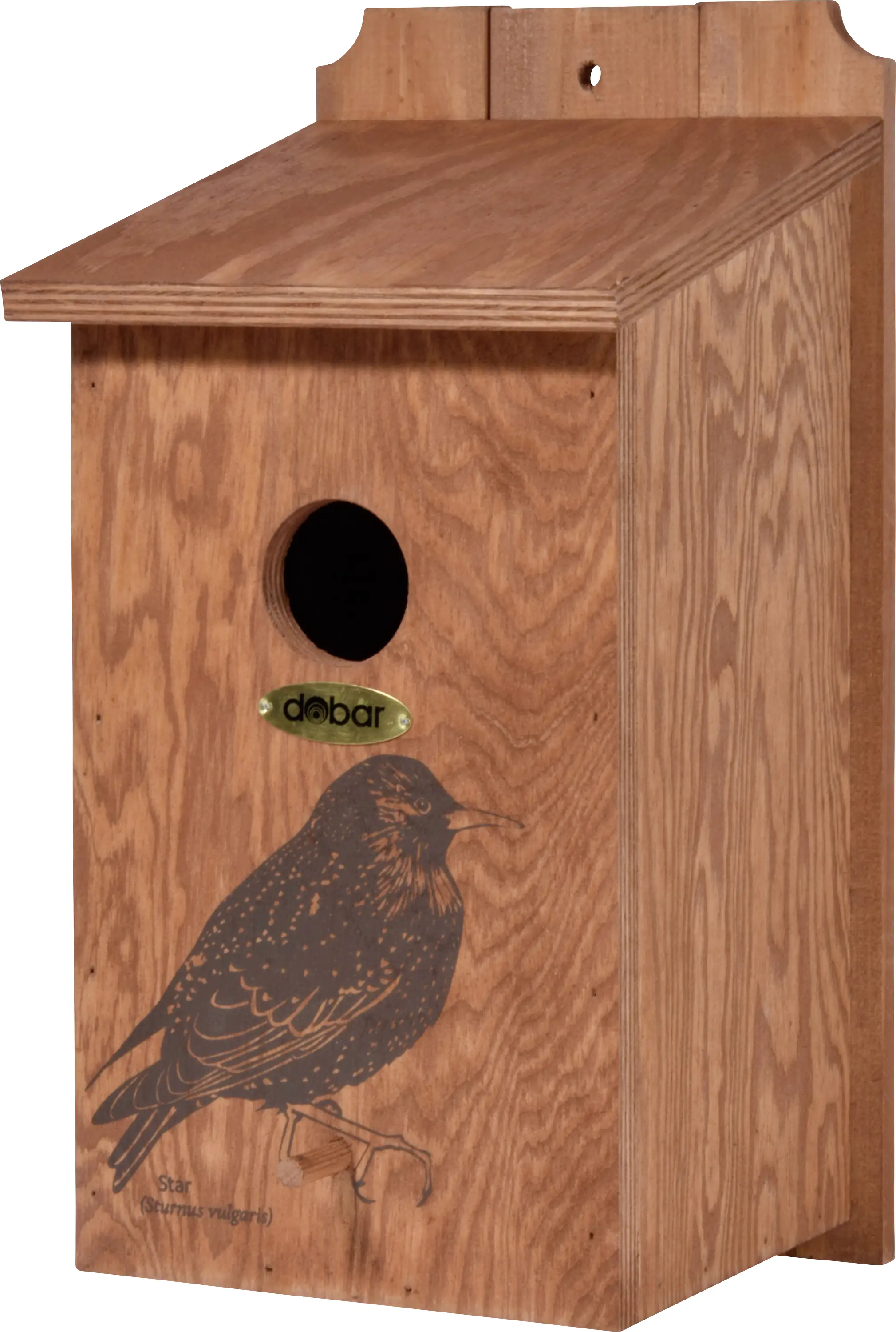 Dobar Nistkasten Star Kiefernholz lasiert LxBxH: 19x20x38 cm