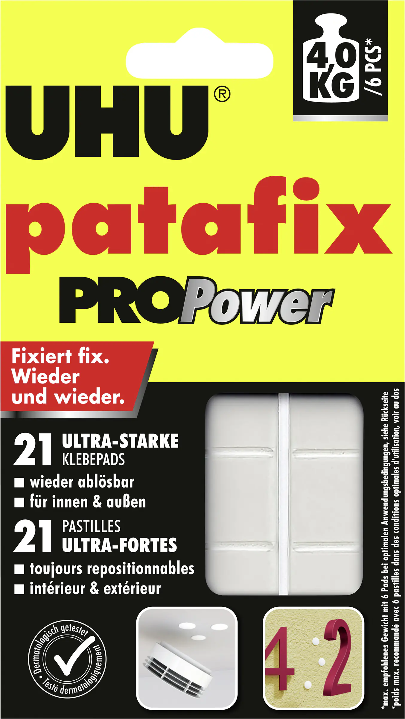 UHU patafix PROPower 21 Stück UHU patafix PROPower 21 Stück