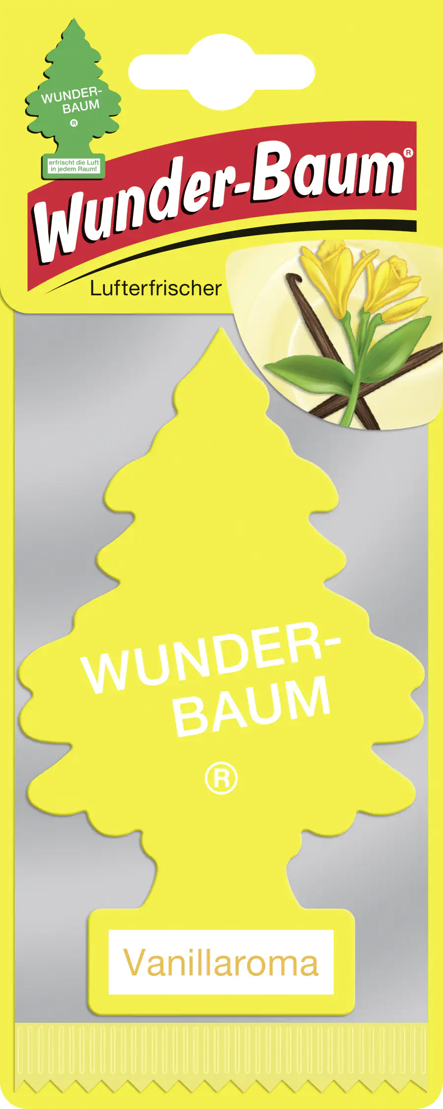 Wunderbaum Papierlufterfrischer Vanillearoma Wunderbaum Papierlufterfrischer Vanillearoma