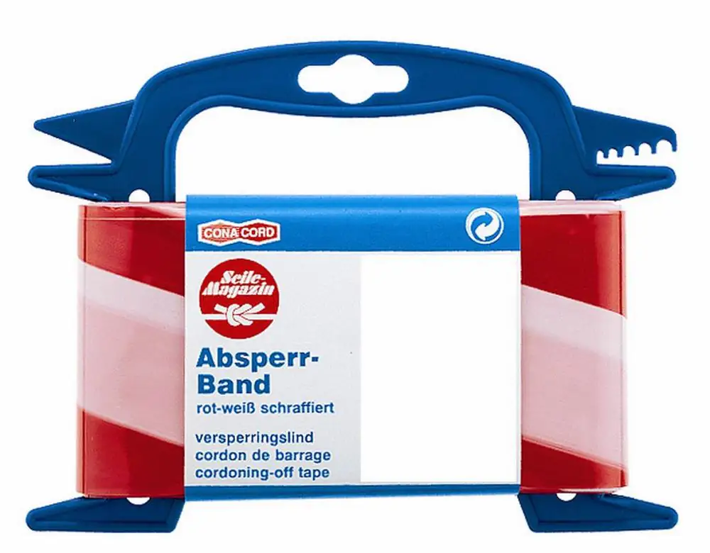 Conacord Absperrband 100 m 82 mm breit Conacord Absperrband 100 m 82 mm breit