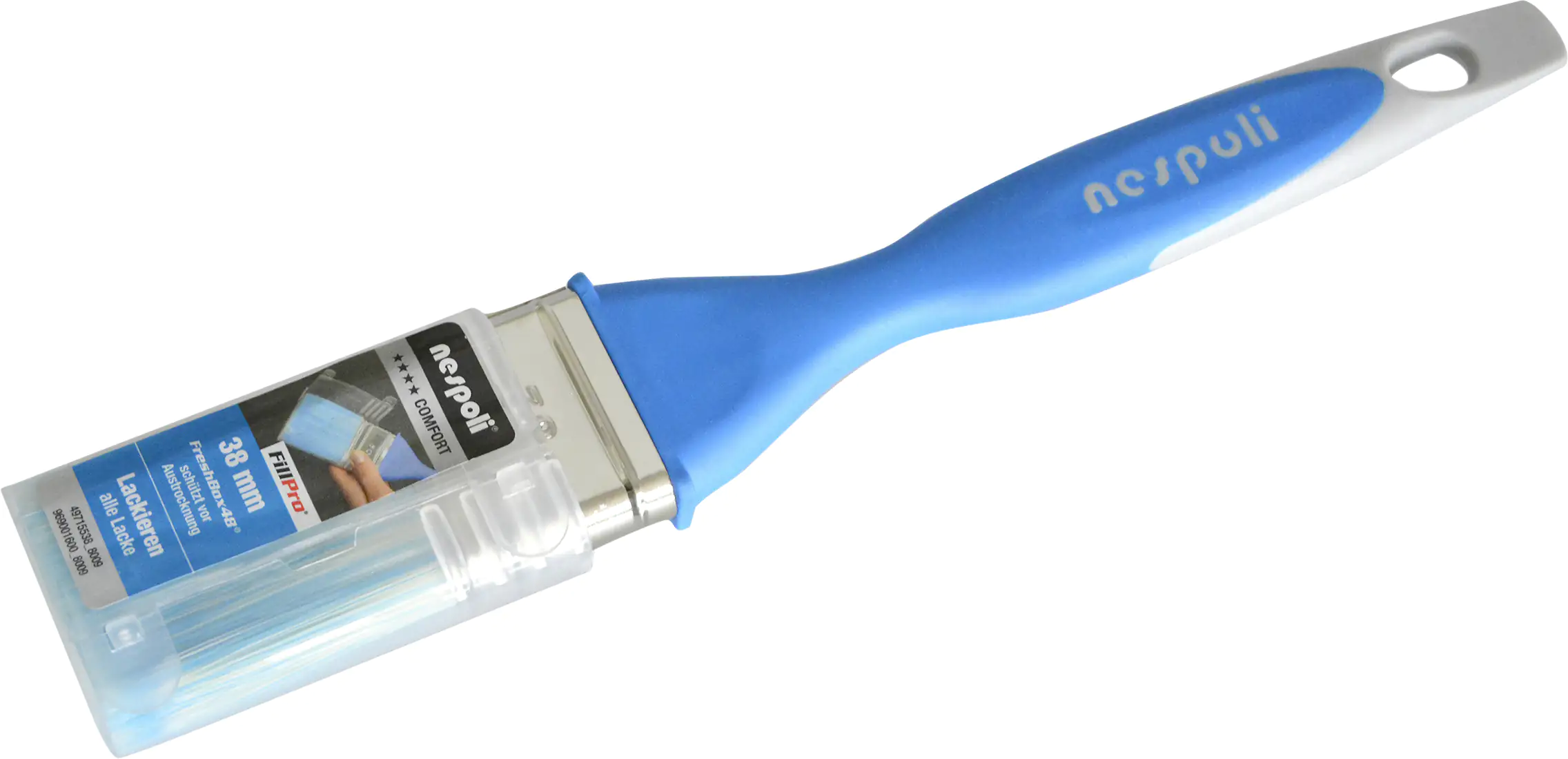 Nespoli FillPro® Flachpinsel alle Lacke AirTouch®-Griff 8. Stärke, 38 mm