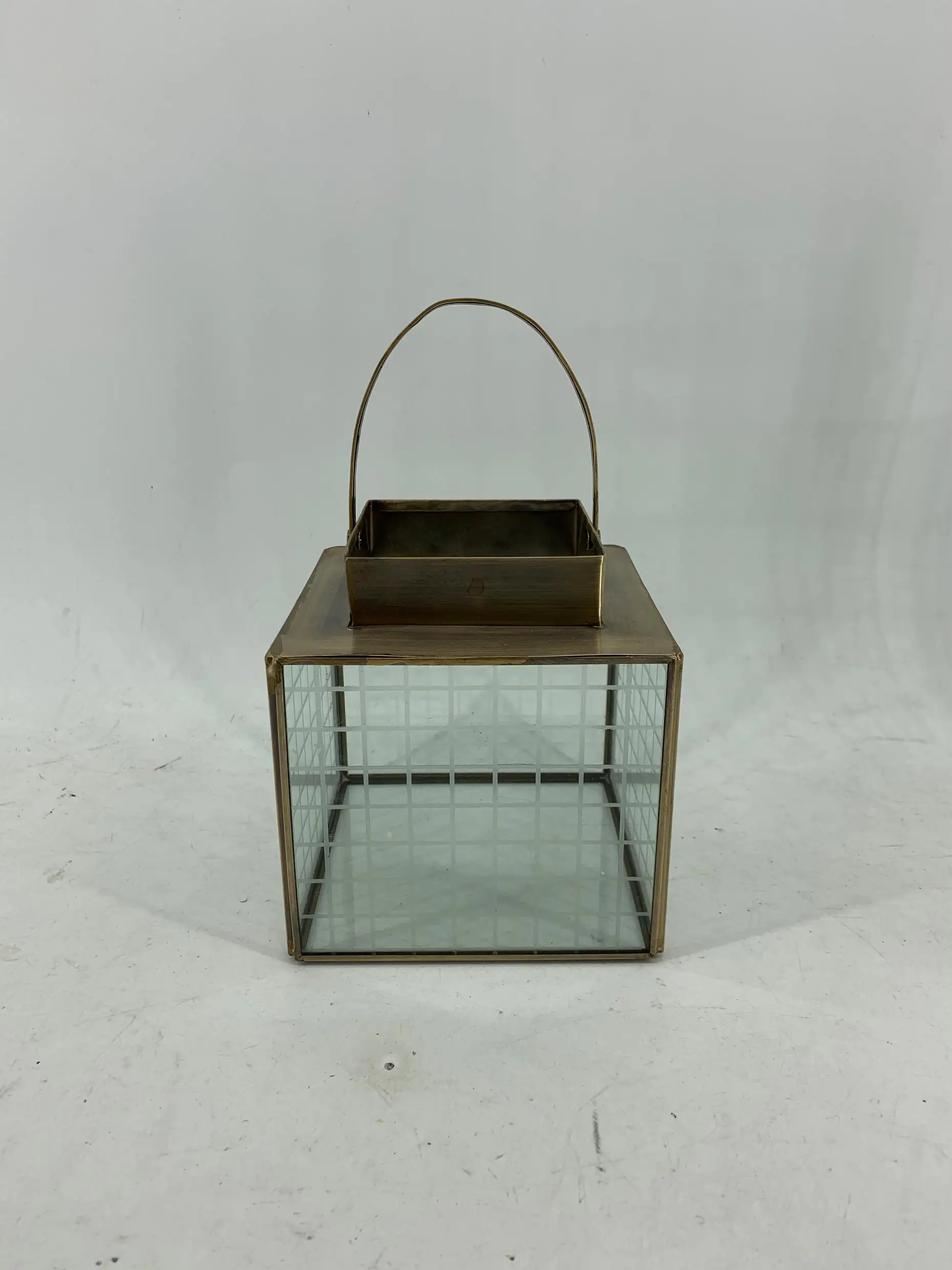 TrendLine Metall Laterne 14 x 14 x 15 cm TrendLine Metall Laterne 14 x 14 x 15 cm