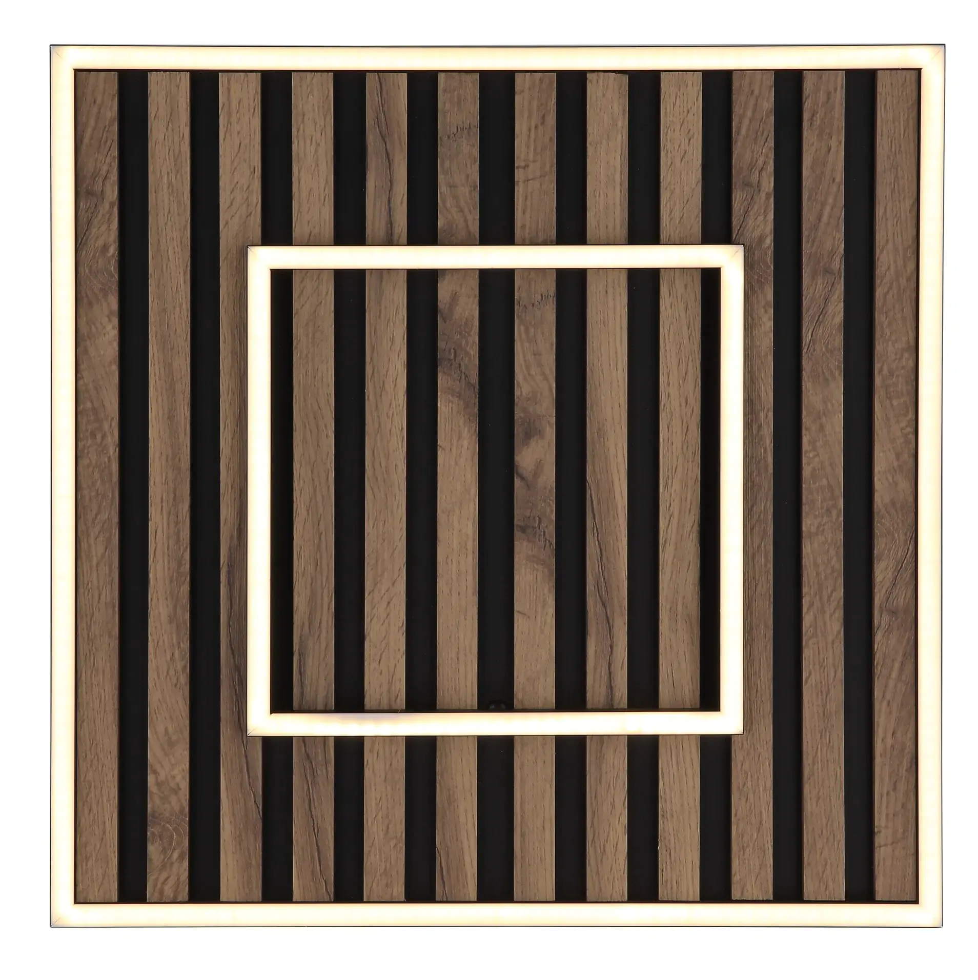 Globo LED-Deckenleuchte WOODY 45 cm