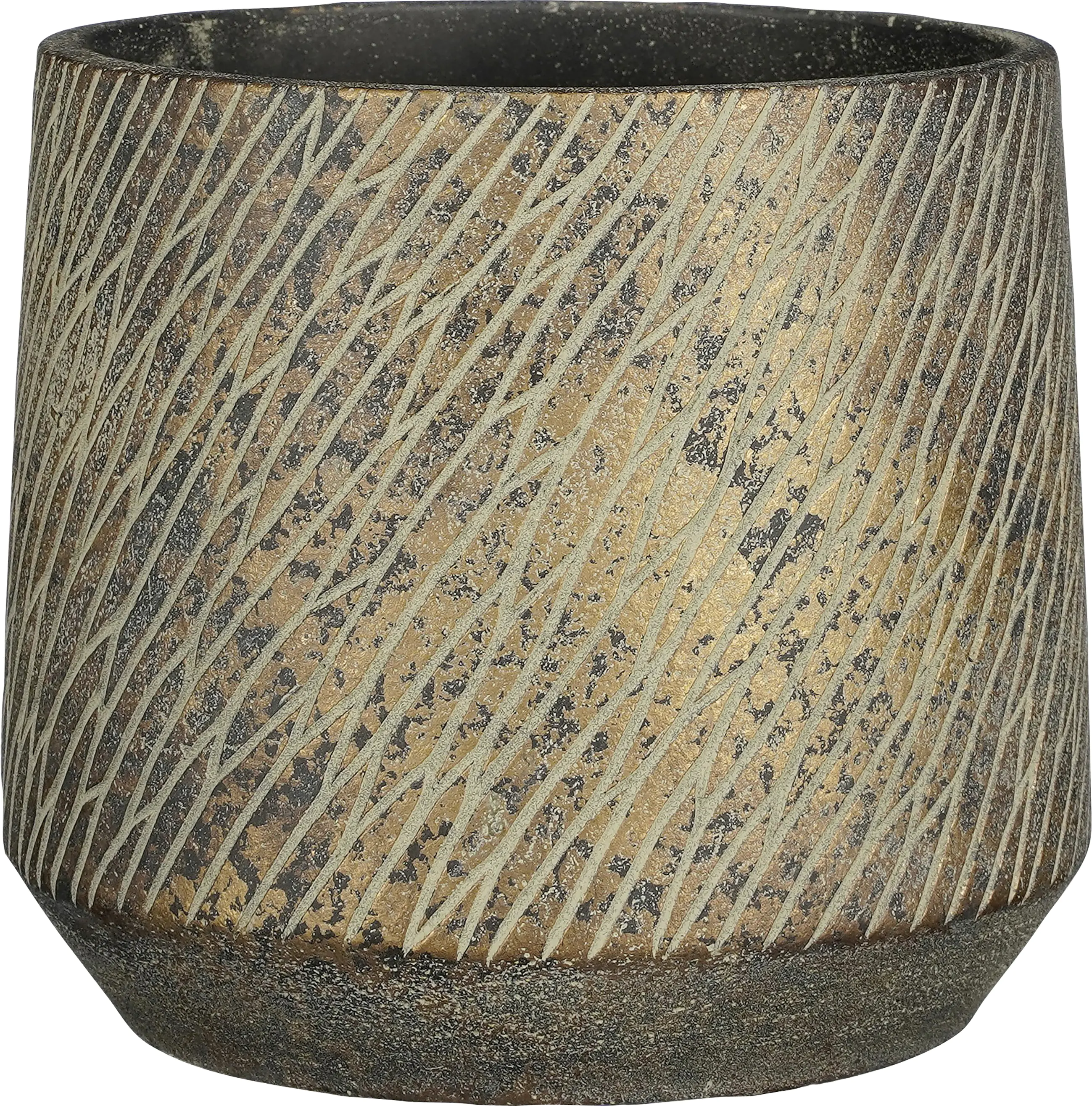 Mica Übertopf Era  Ø 23 x 21,5 cm hellgrün sand