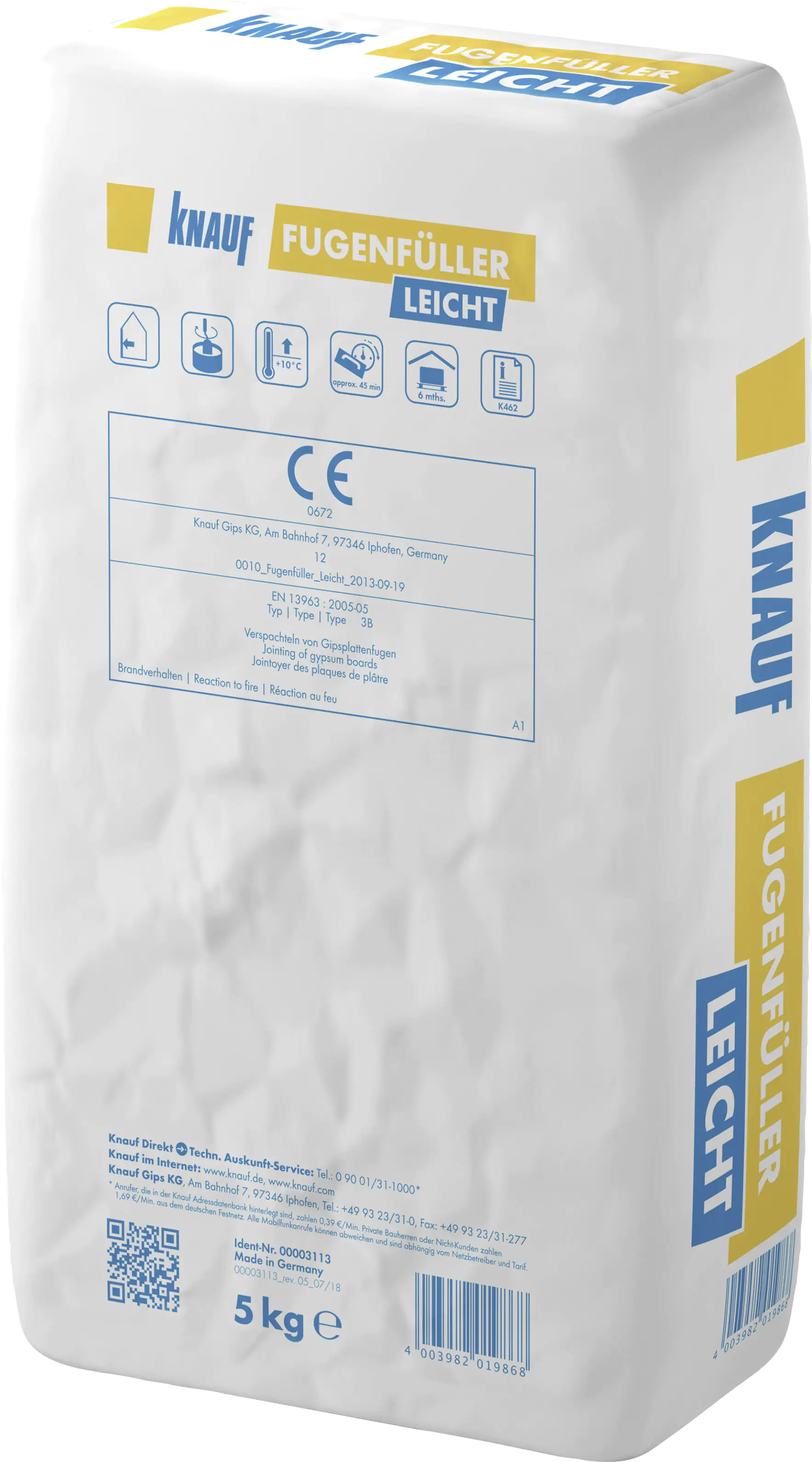 Knauf Fugenfüller Leicht Spezialgips 5 kg