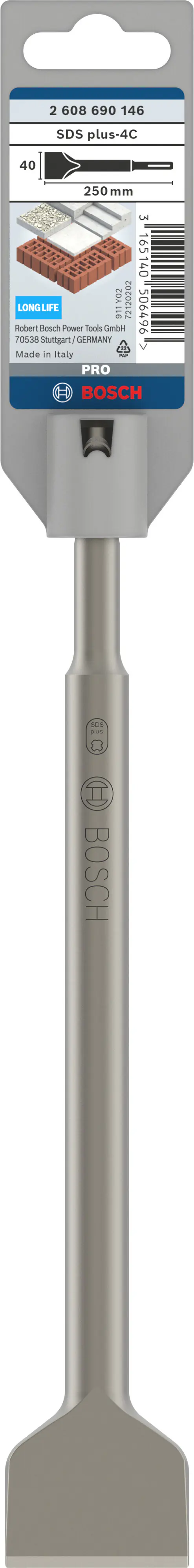 Bosch PRO SDS plus-4C Spatmeißel 40 x 250 mm